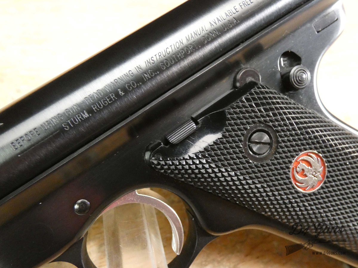 Ruger Mark II - .22 LR - 50 Year Anniversary Edition w/ Knife - MFG 1999-img-7