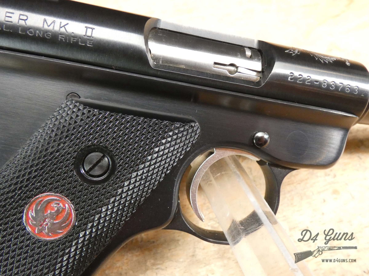 Ruger Mark II - .22 LR - 50 Year Anniversary Edition w/ Knife - MFG 1999-img-30