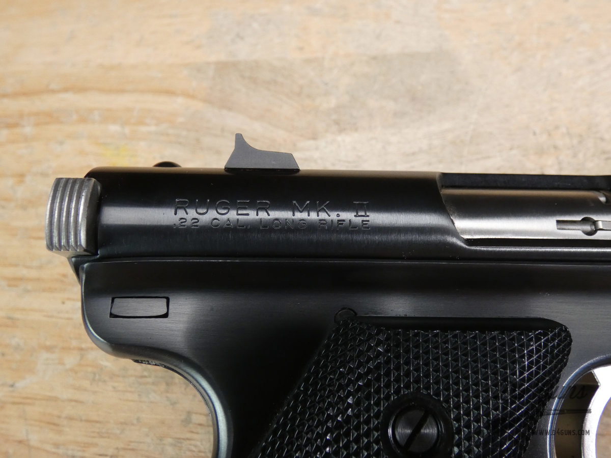 Ruger Mark II - .22 LR - 50 Year Anniversary Edition w/ Knife - MFG 1999-img-35