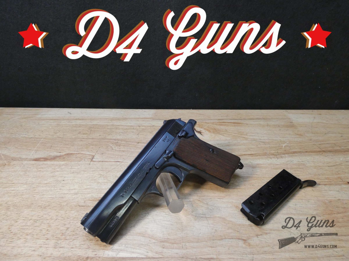 WWII German Military FEG jhv 41 Model 37 - .32 ACP - Hungarian - 37M - M37-img-0