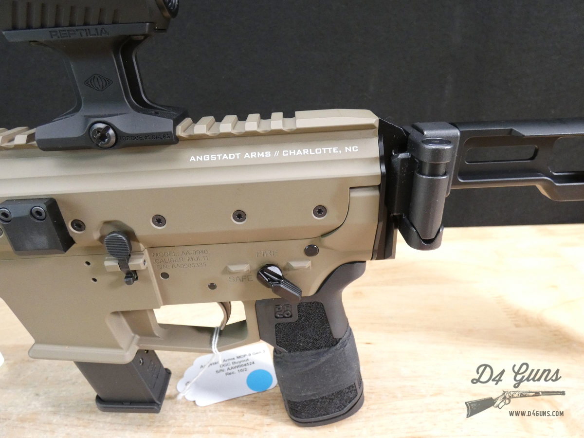 Angstadt Arms MDP-9 Gen 2 - 9mm - w/ Sig Red Dot! - AR-9 - AR9 -img-7