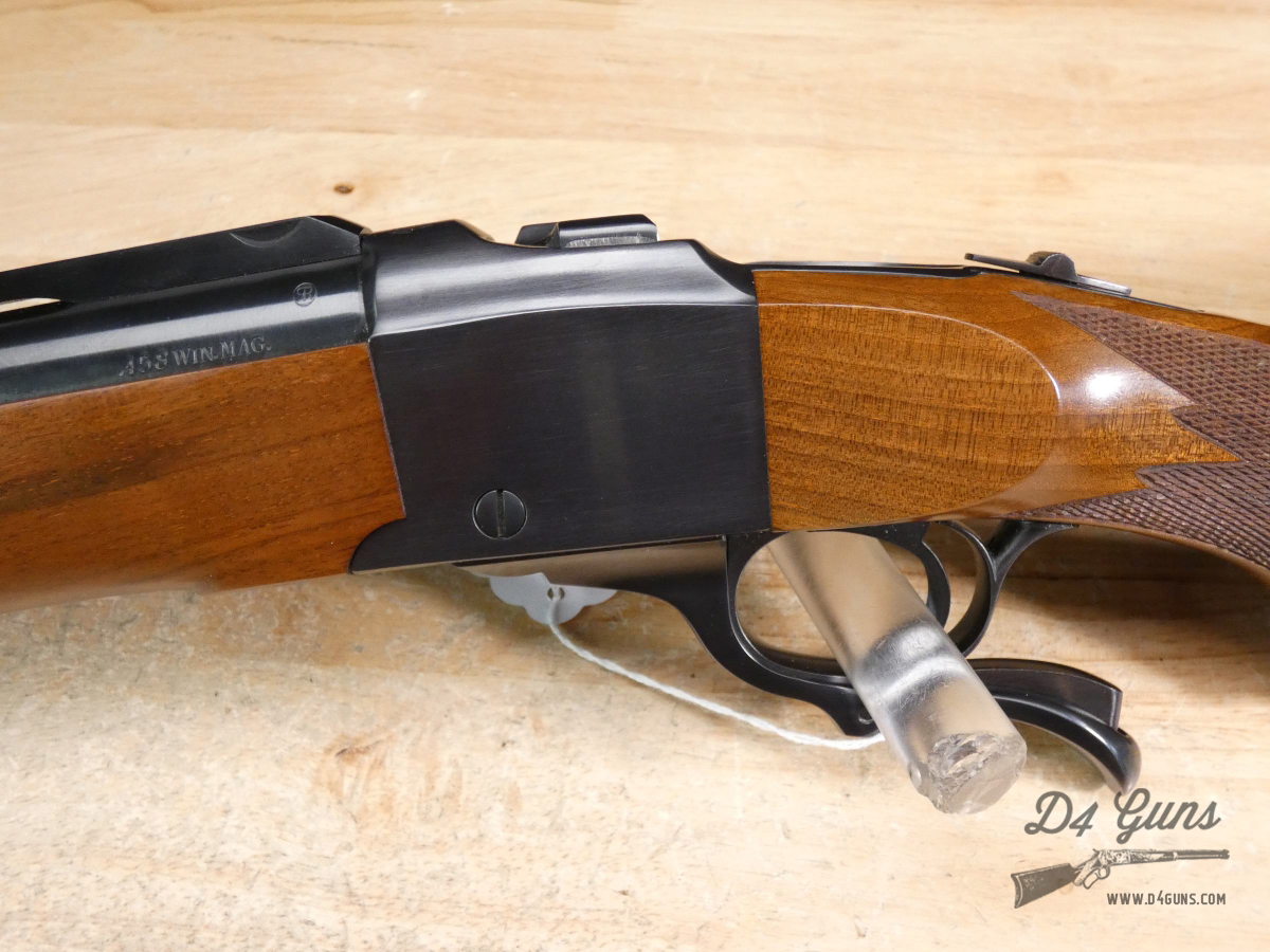 CLEAN Ruger No. 1 - .458 Win Mag - MFG 1978 - Single-Shot - Dangerous Game-img-8