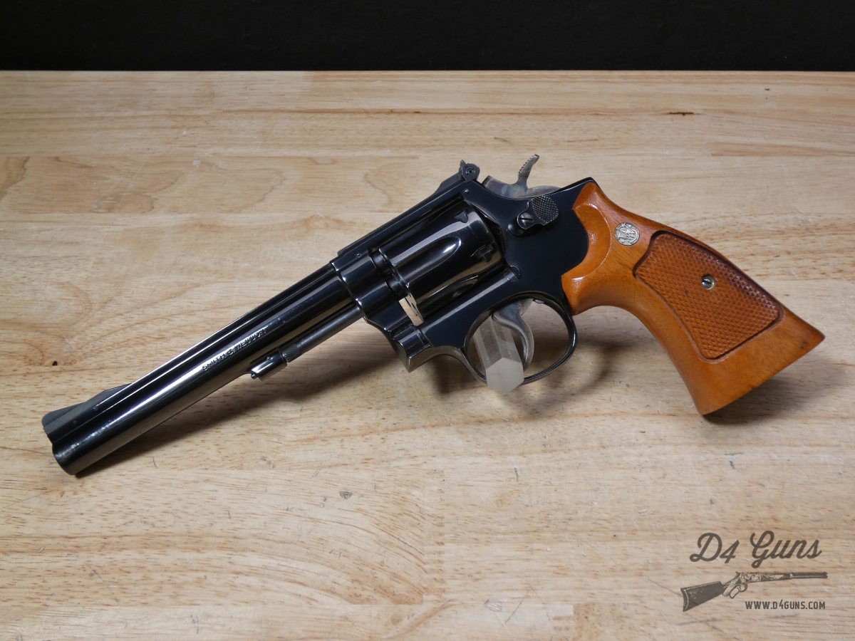 Smith & Wesson 48-2 - .22 MRF - .22 Mag - WMR - S&W 48 - Wood Case - 1982-img-2
