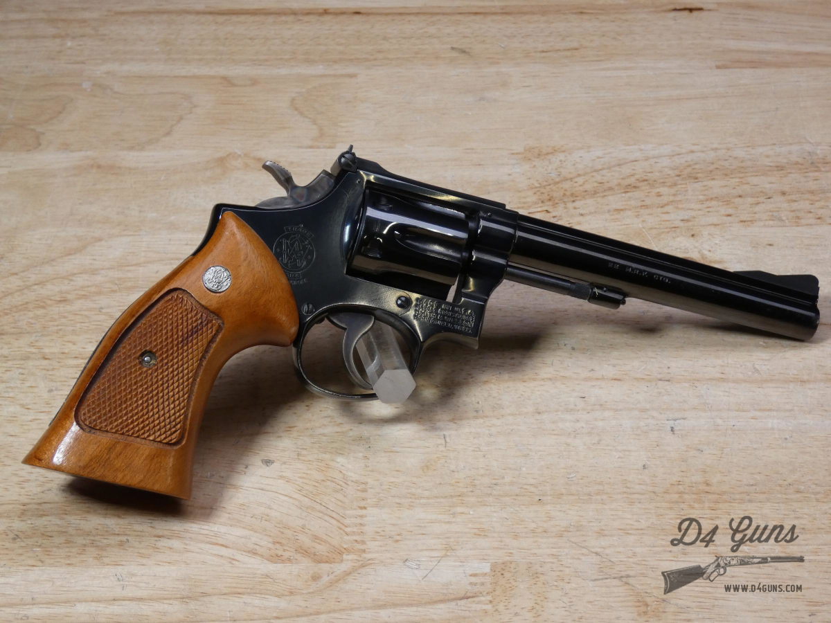 Smith & Wesson 48-2 - .22 MRF - .22 Mag - WMR - S&W 48 - Wood Case - 1982-img-7