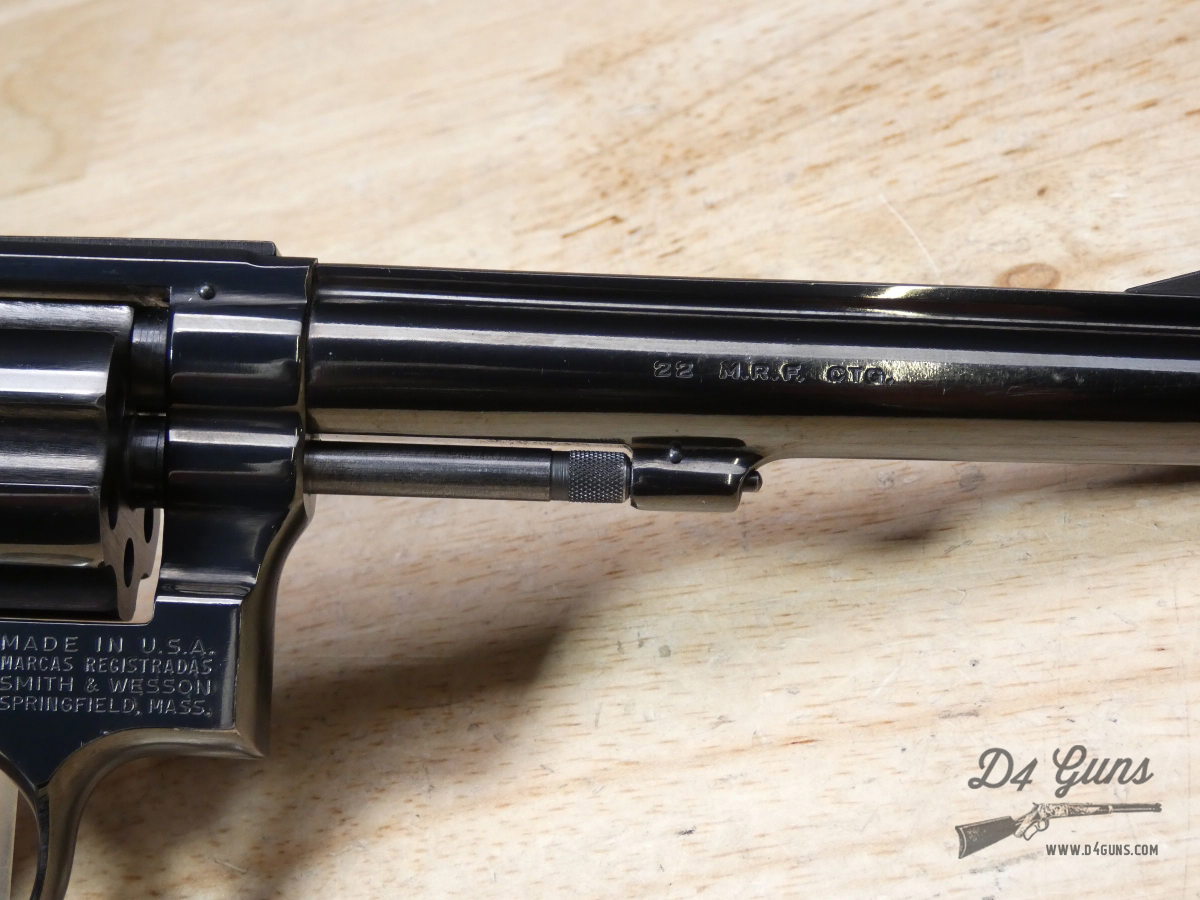 Smith & Wesson 48-2 - .22 MRF - .22 Mag - WMR - S&W 48 - Wood Case - 1982-img-11