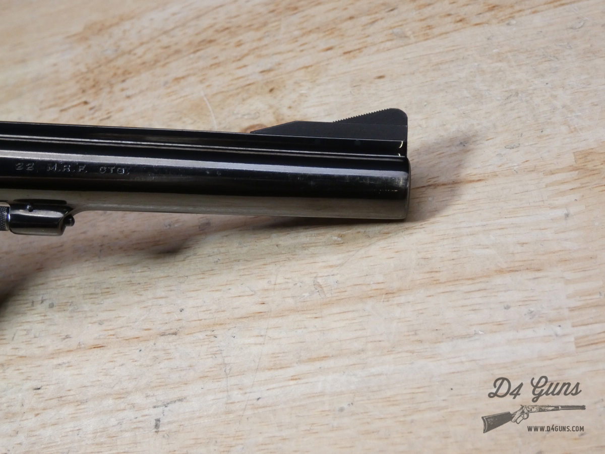 Smith & Wesson 48-2 - .22 MRF - .22 Mag - WMR - S&W 48 - Wood Case - 1982-img-12