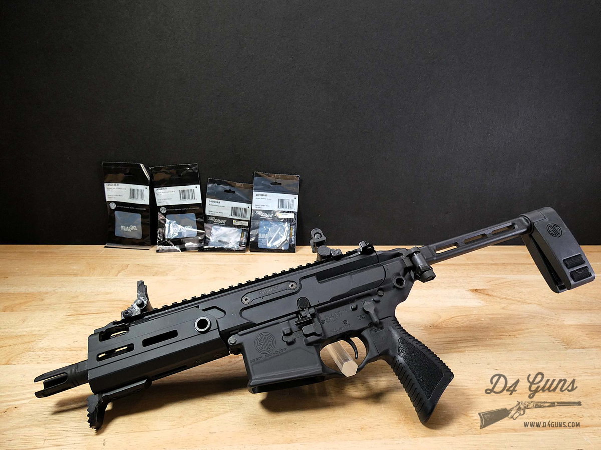 Sig Sauer MCX Rattler - .300 Blackout - PDW  - Pistol - w/ Extra Parts!-img-1