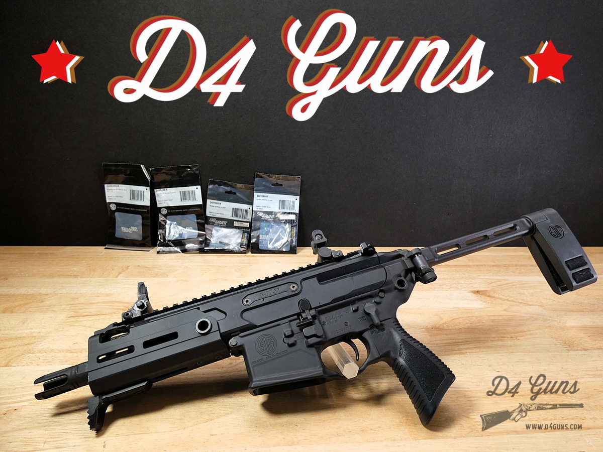 Sig Sauer MCX Rattler - .300 Blackout - PDW  - Pistol - w/ Extra Parts!-img-0