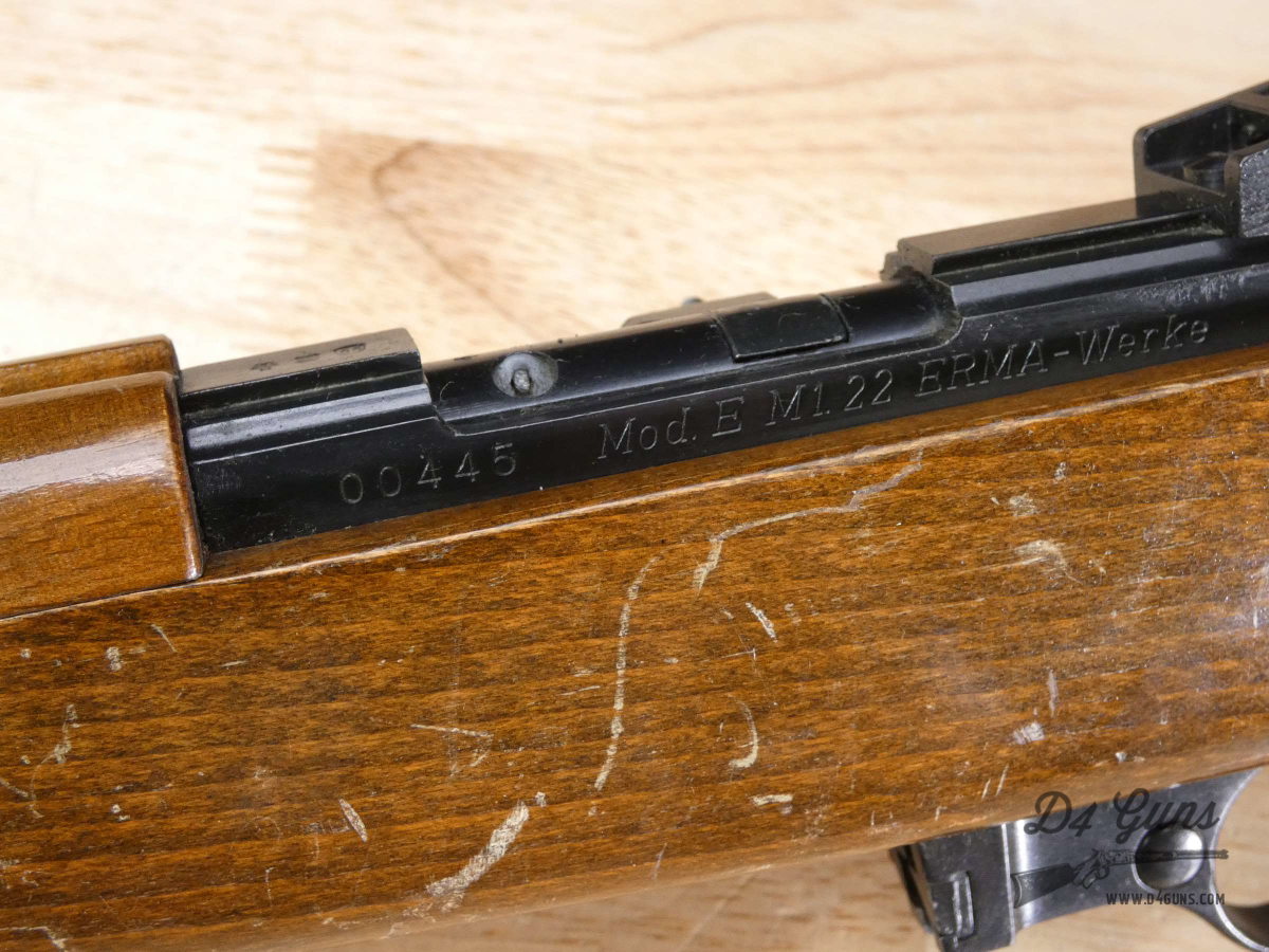Erma-Werke Model E M1. 22 - .22 LR - M1 Carbine Trainer - MFG 1966 Germany -img-34