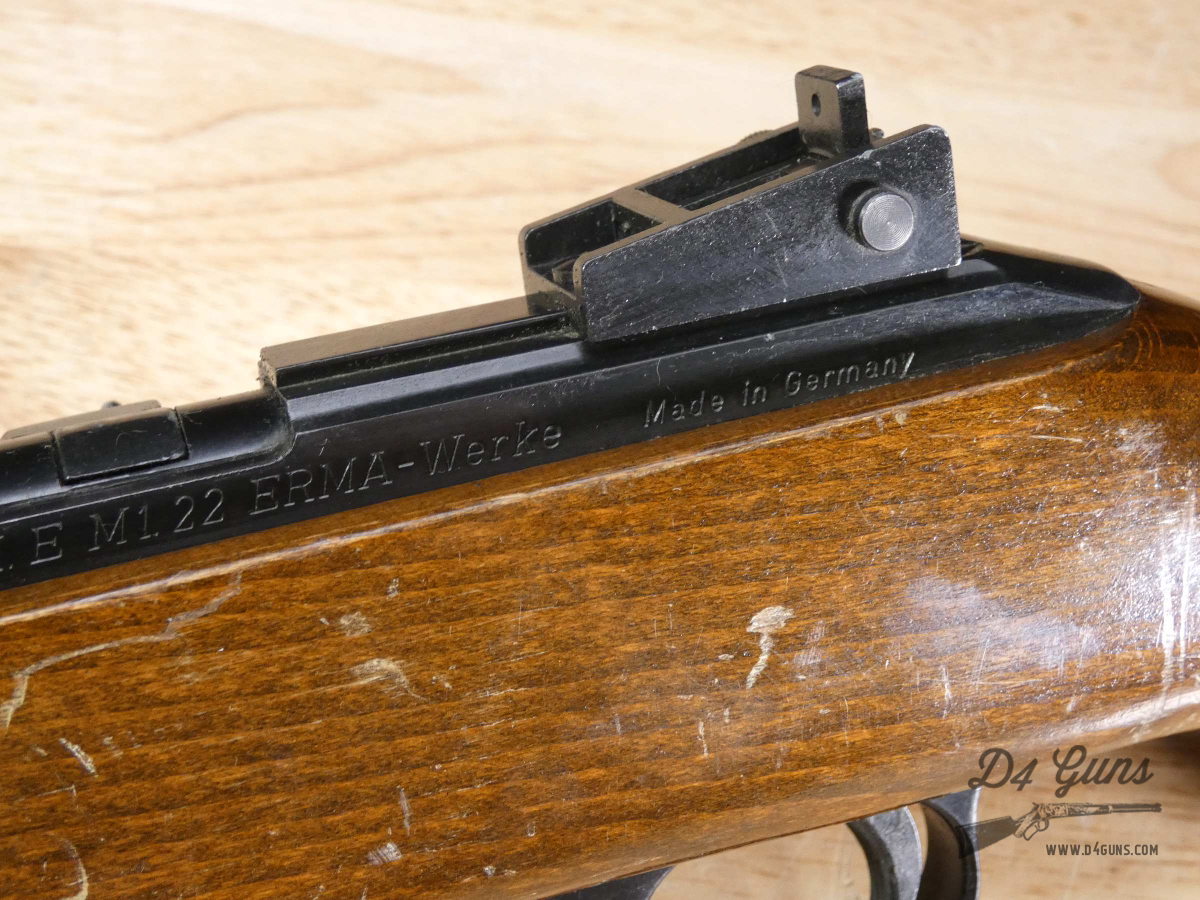Erma-Werke Model E M1. 22 - .22 LR - M1 Carbine Trainer - MFG 1966 Germany -img-35