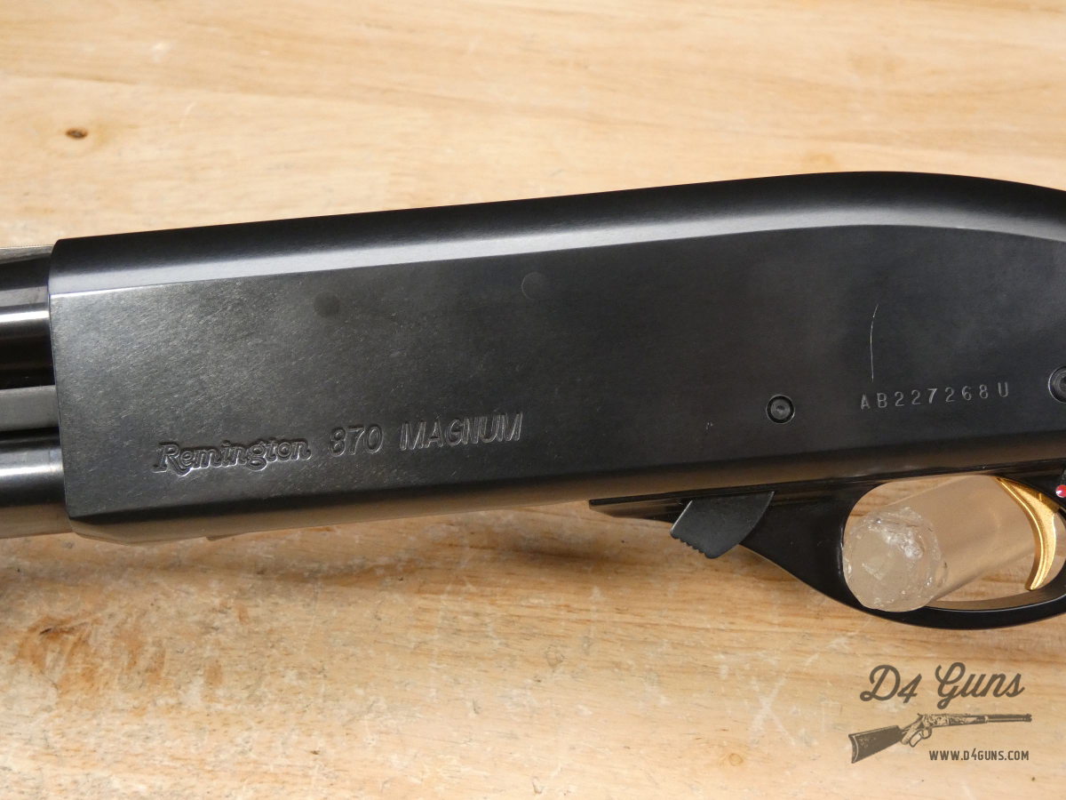 Remington 870 Magnum Wingmaster - 20 Gauge - Lightweight - w/ Choke-img-7