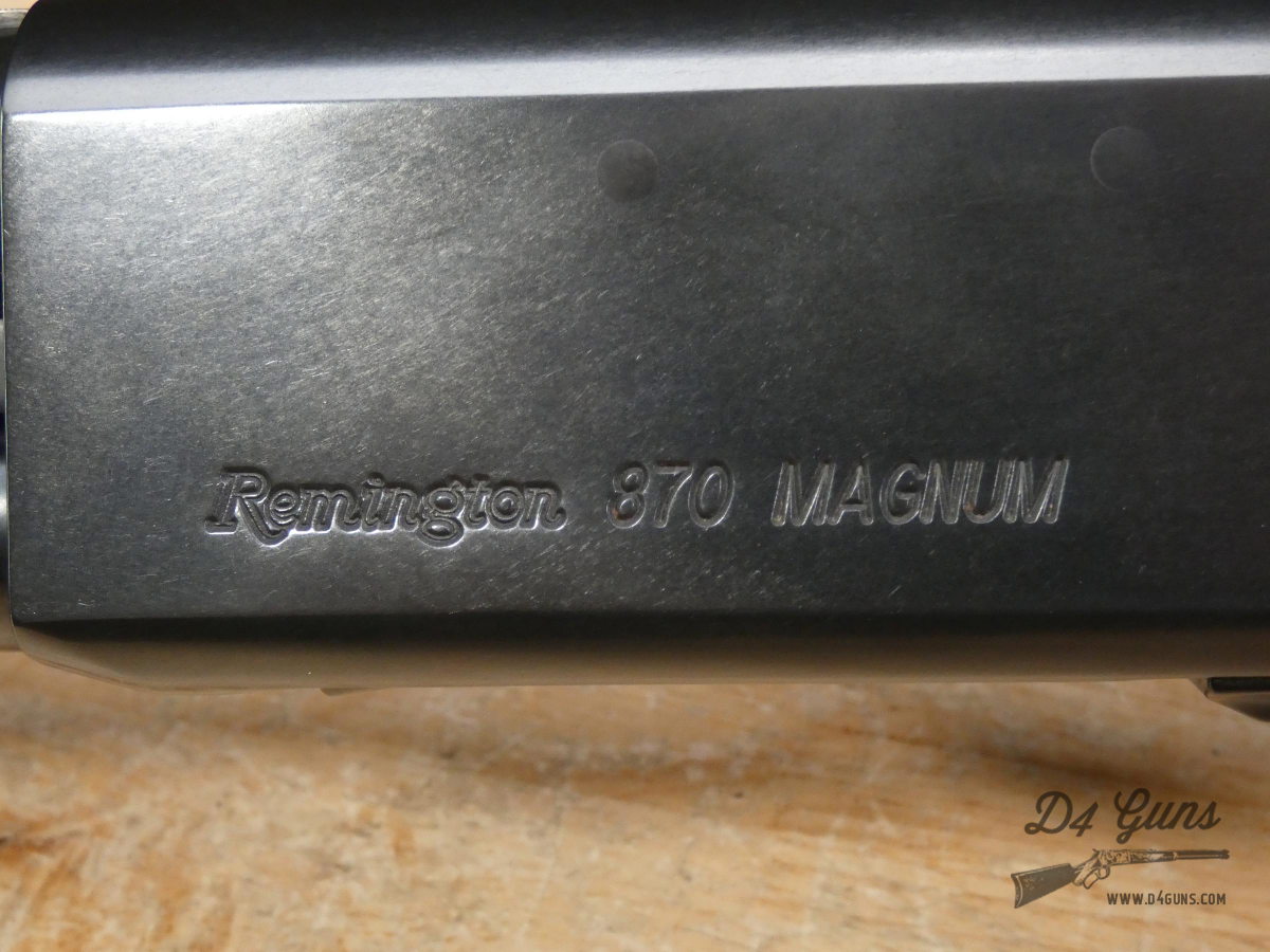 Remington 870 Magnum Wingmaster - 20 Gauge - Lightweight - w/ Choke-img-12