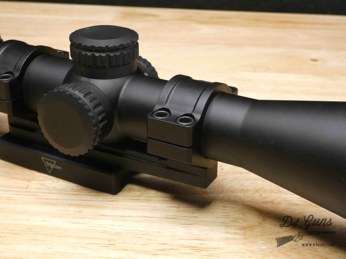 Trijicon AccuPower 4-16x50 Riflescope w/ Bobro Quick Detach Scope Base ...