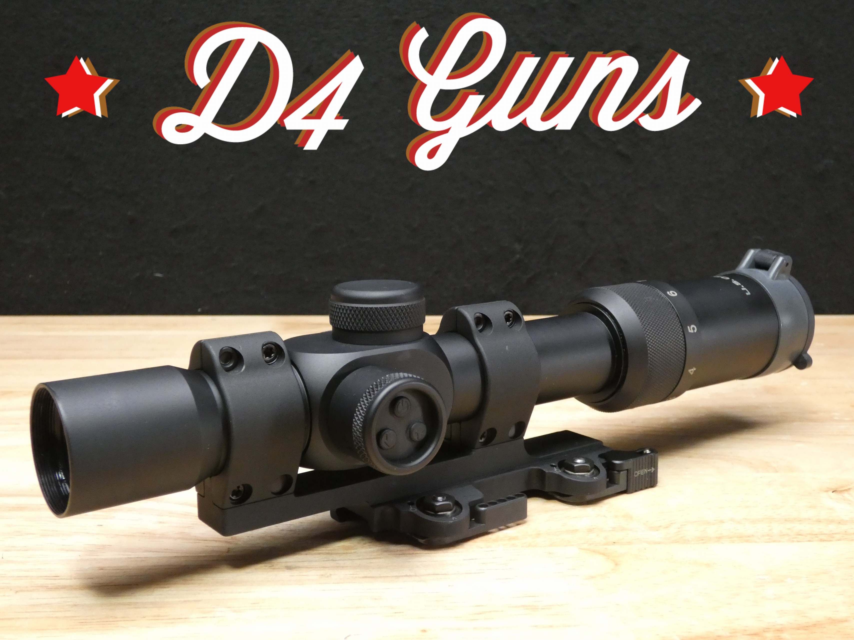 US Optics 1-8x27 SR-8 FFP Riflescope - SR-8S First Focal - w/ Larue ...