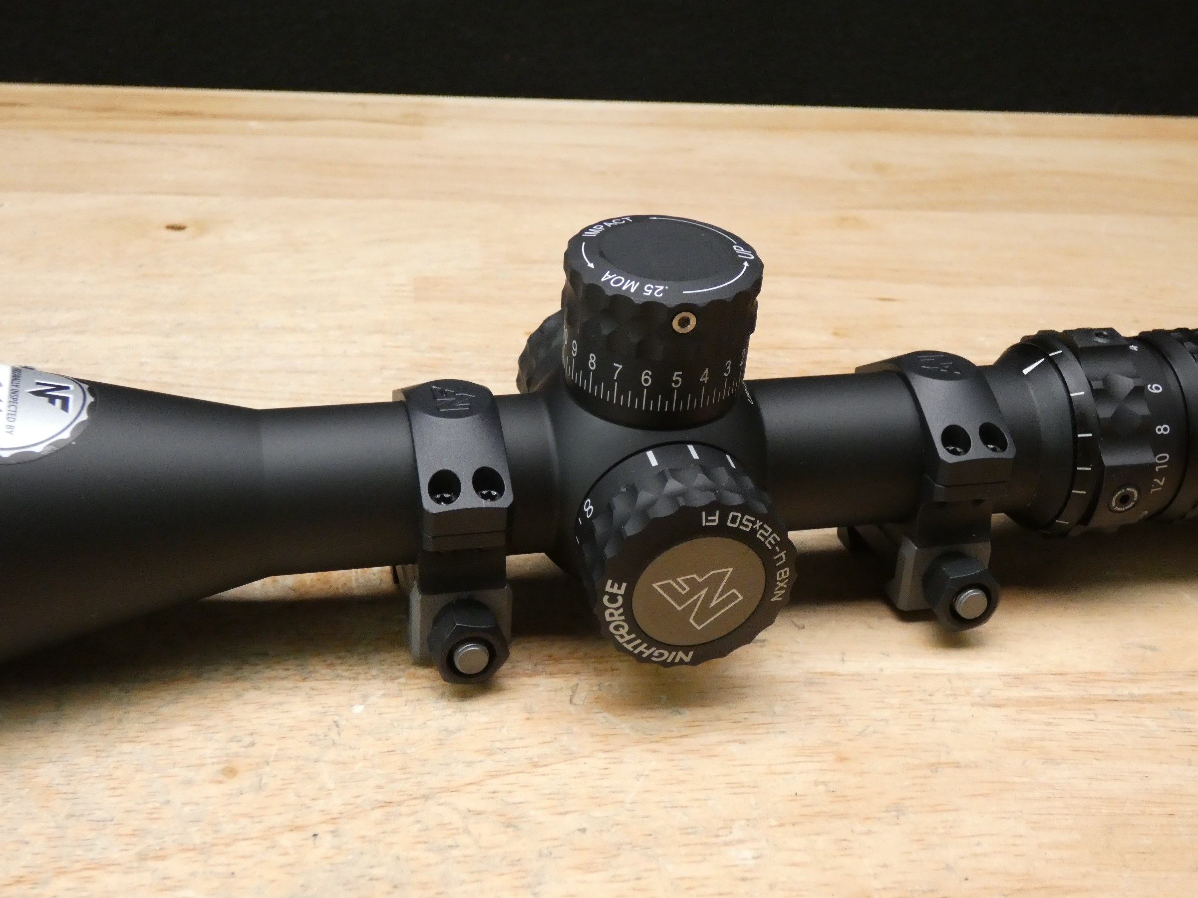 NightForce NX8 4-32x50 F1 Riflescope - MOAR - ZeroStop - XLNT w/ EXTRAS-img-3