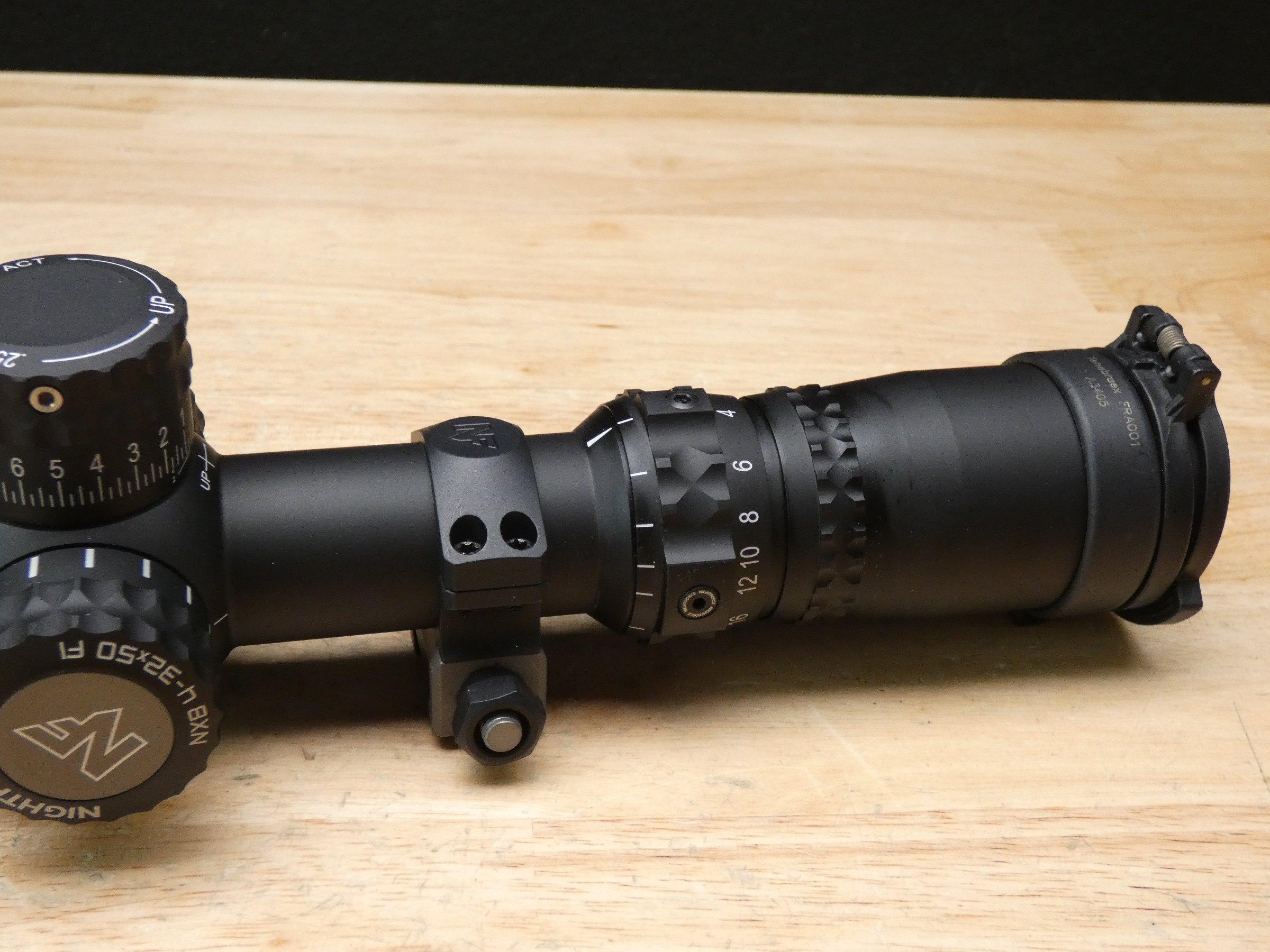 NightForce NX8 4-32x50 F1 Riflescope - MOAR - ZeroStop - XLNT w/ EXTRAS-img-4