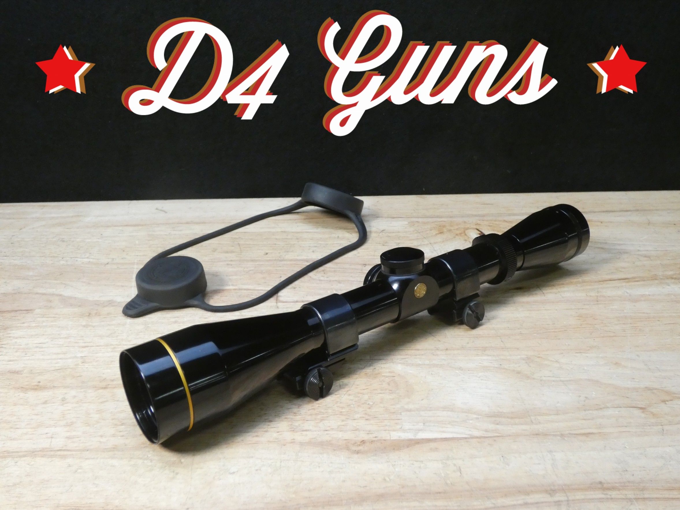 Leupold VX-2 3-9x40 Rifle Scope - w/ Rubber Bikini - VX2 - VXII - O-img-0