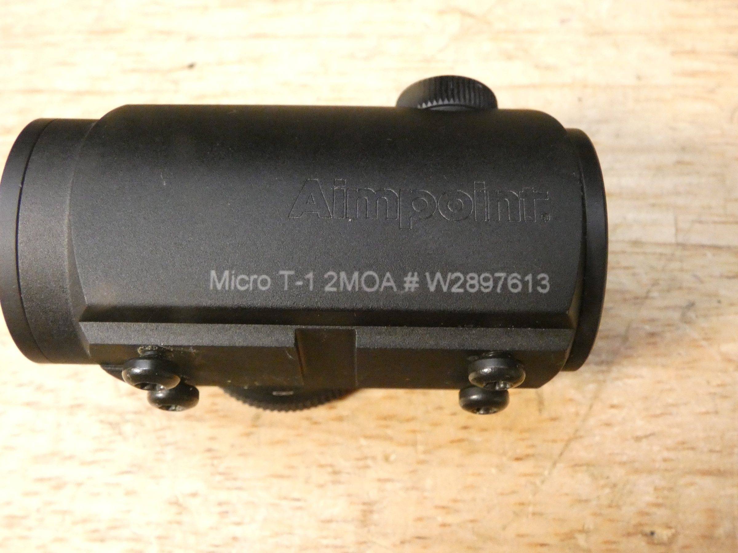 Aimpoint Micro T-1 2 MOA Red Dot - T1 2MOA - O-img-9