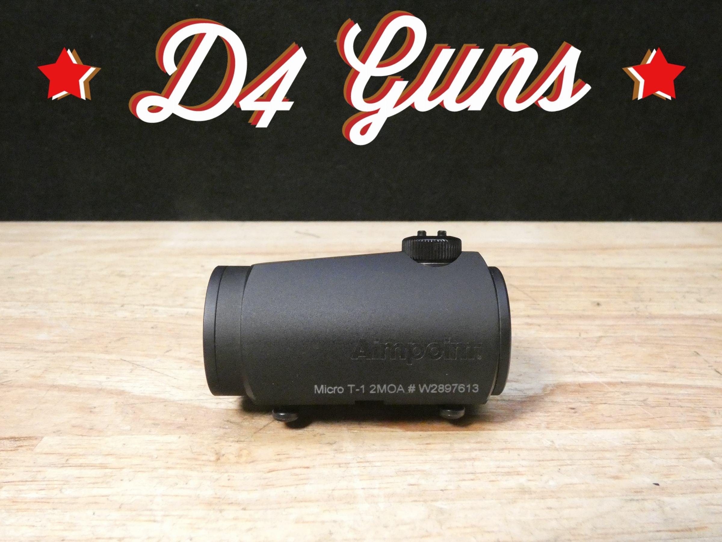 Aimpoint Micro T-1 2 MOA Red Dot - T1 2MOA - O-img-0