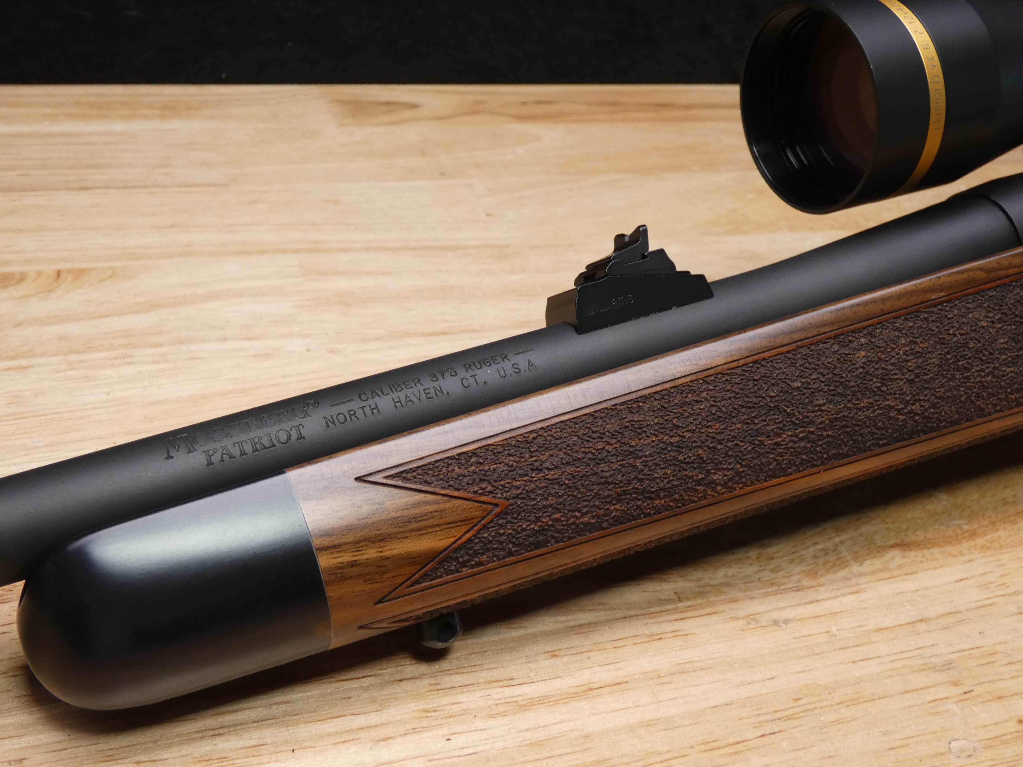 Mossberg Patriot - .375 Ruger - XLNT w/ Leupold VX-6 Gold Ring Scope ...