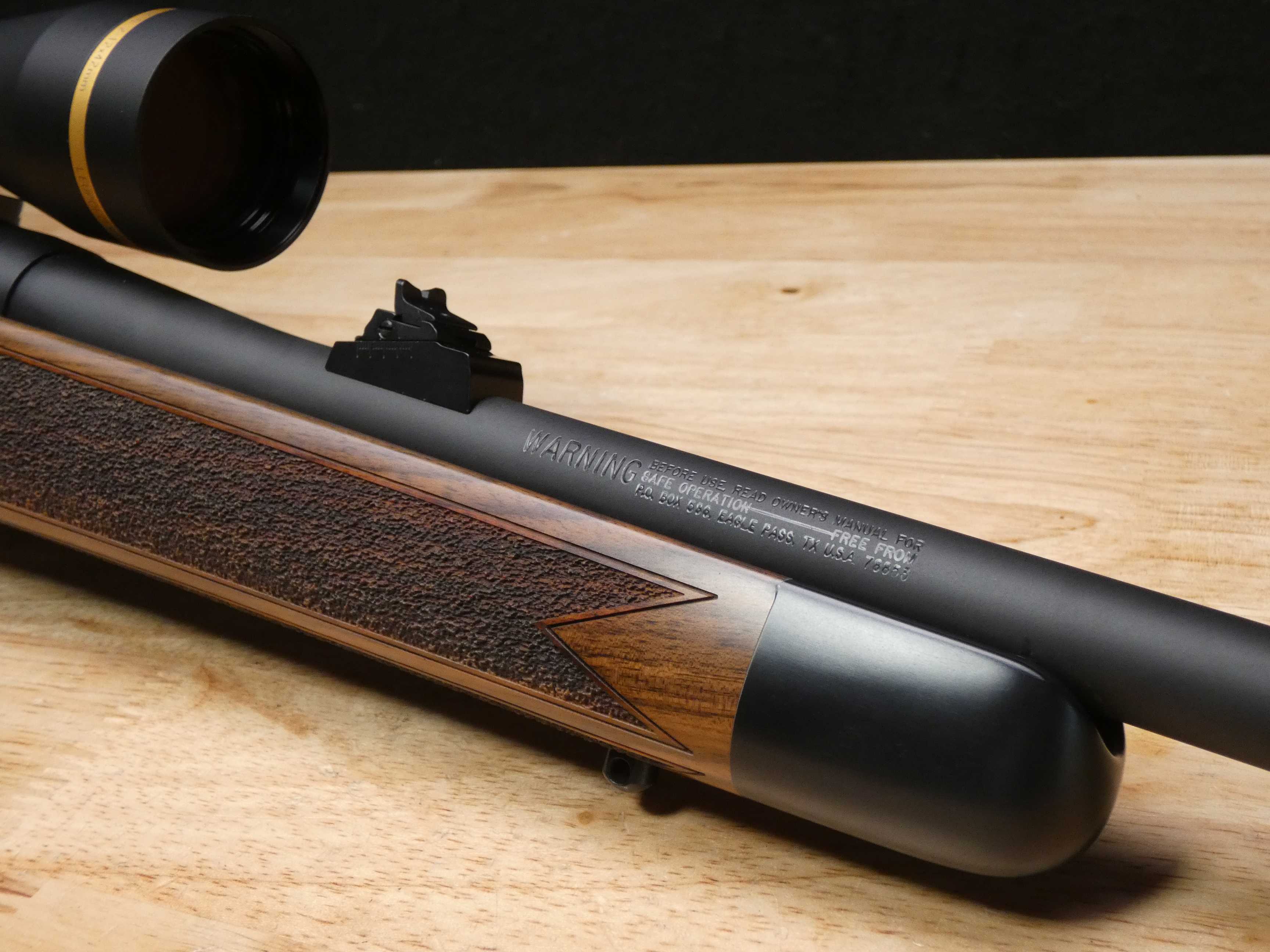 Mossberg Patriot - .375 Ruger - XLNT w/ Leupold VX-6 Gold Ring Scope ...