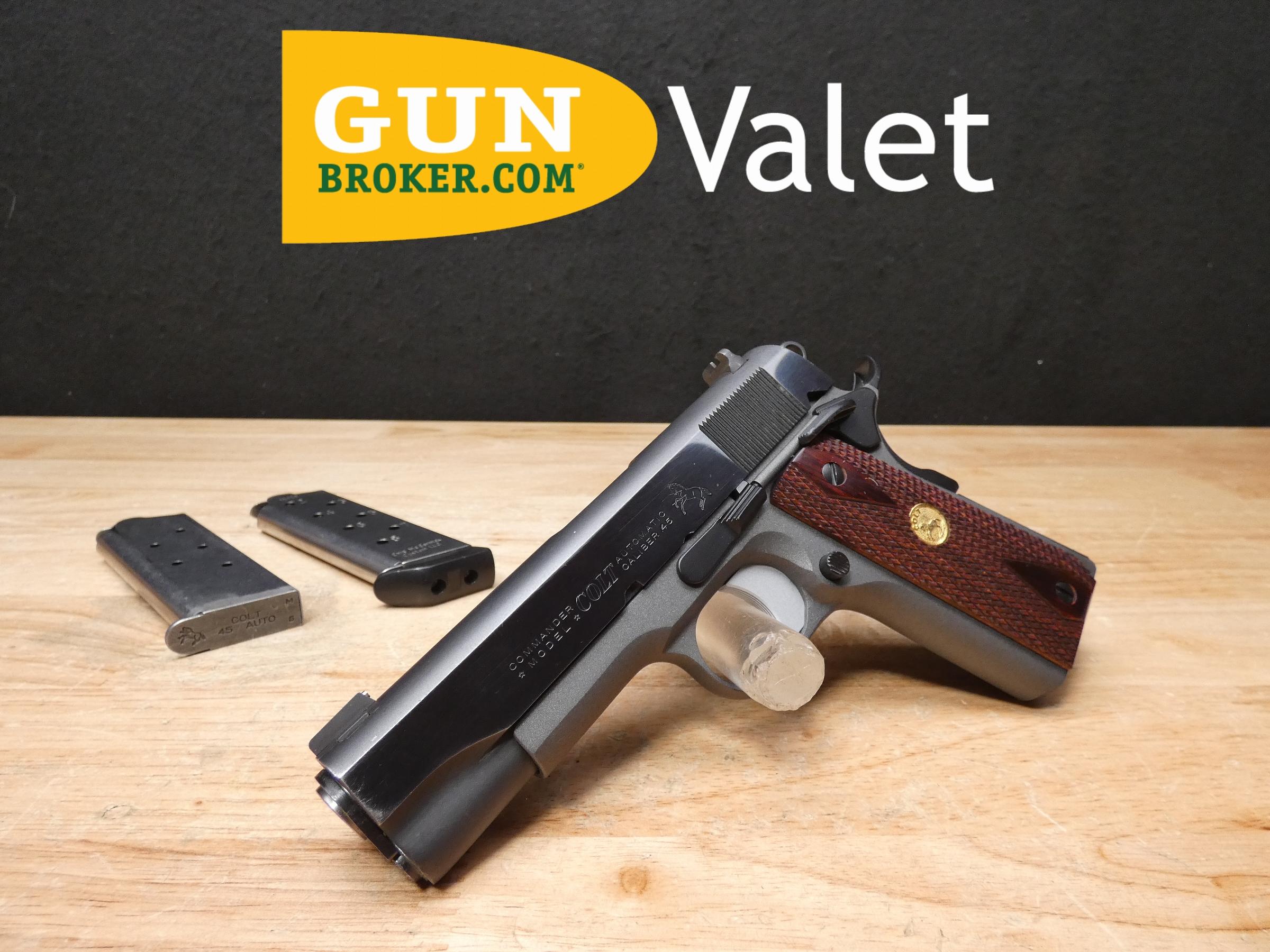 Colt Lightweight Commander 1911 - .45 ACP - Alloy Frame - w/ 2 Mags ...