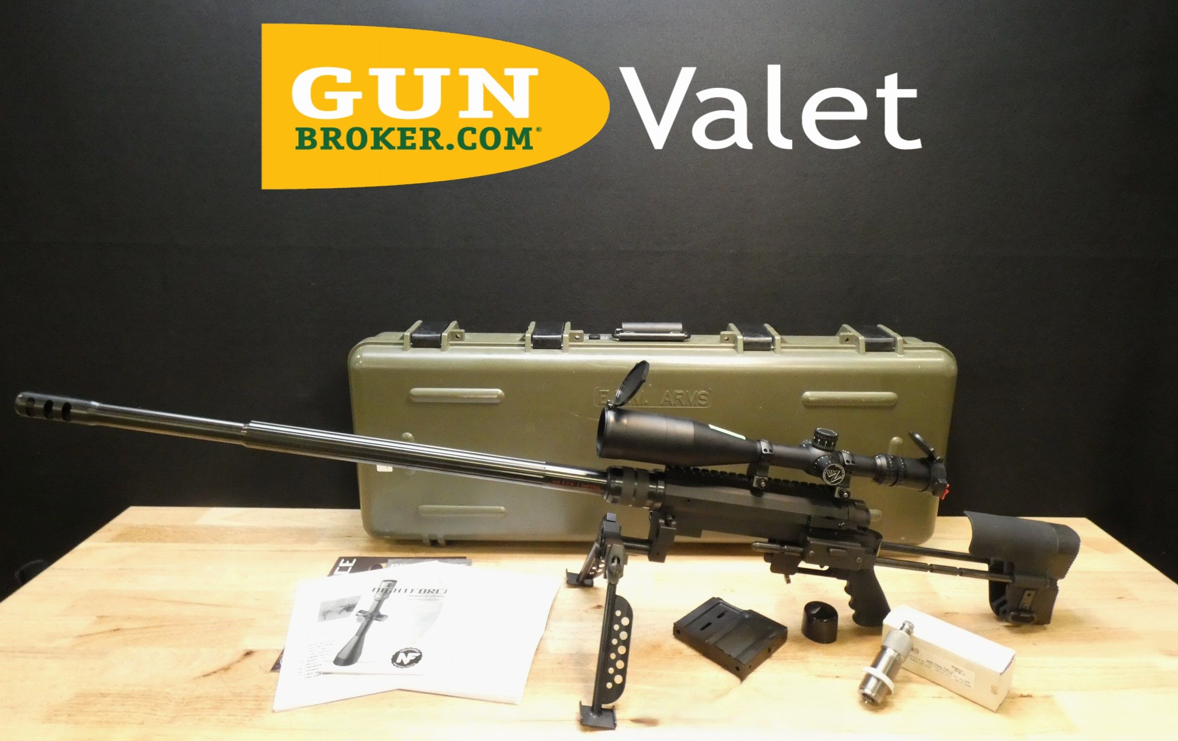 EDM Arms Model 96 Windrunner Takedown - .408 CheyTac - XLNT Long Range ...