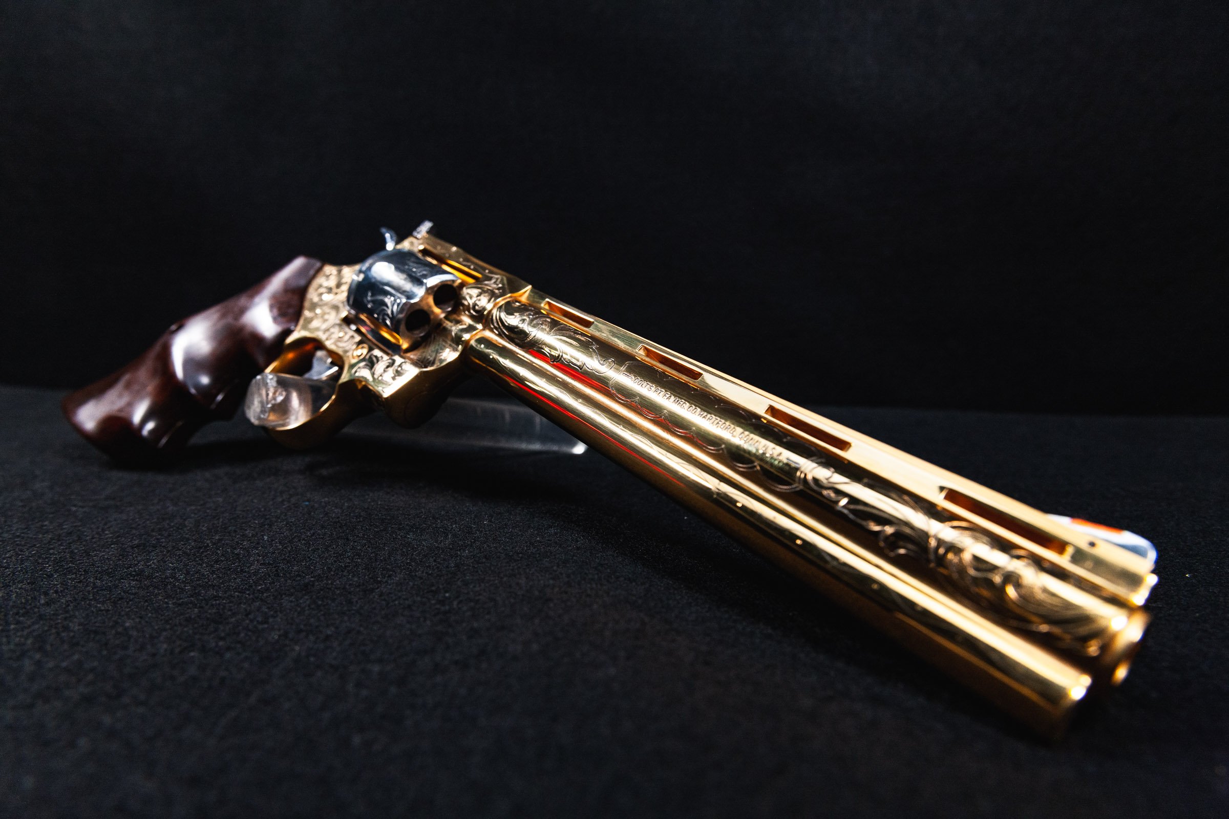 Colt Python 20th Century Special Edition - .357 Mag - Engraved Gold - C ...