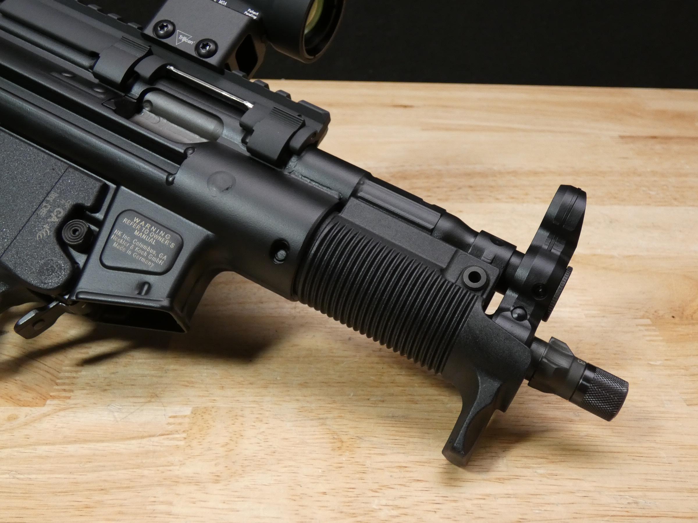 LIKE NEW Heckler & Koch SP5K-PDW - 9mm - HK SP5 - H&K w/ Trijicon MRO - C-img-11