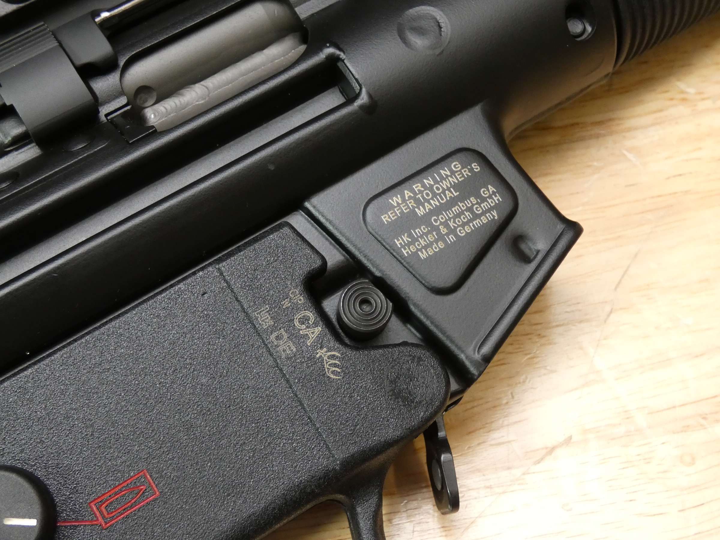 LIKE NEW Heckler & Koch SP5K-PDW - 9mm - HK SP5 - H&K w/ Trijicon MRO - C-img-18