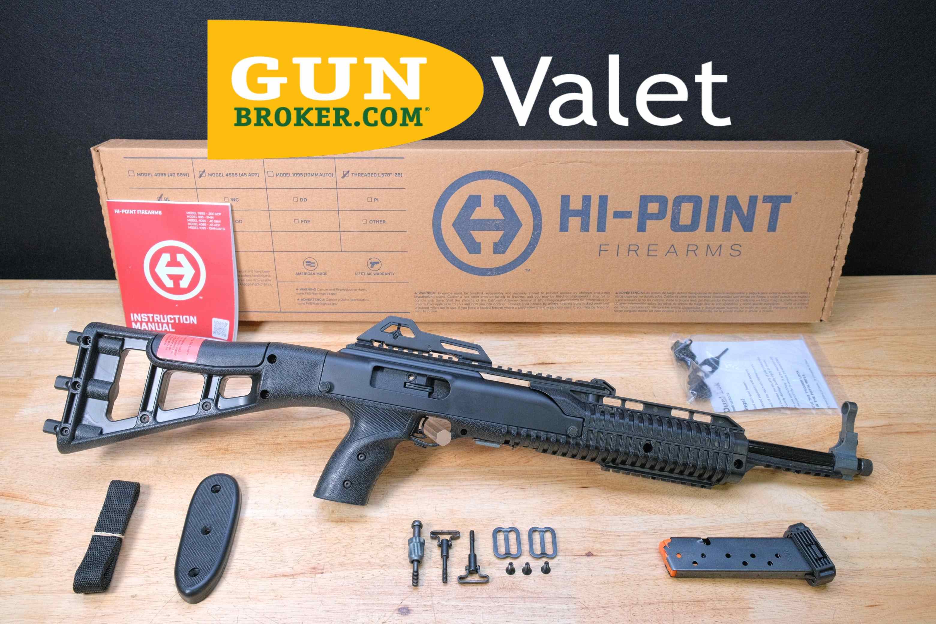 Hi-Point 4595TS - .45 ACP - HiPoint Carbine - Budget PCC - w/ Mag ...