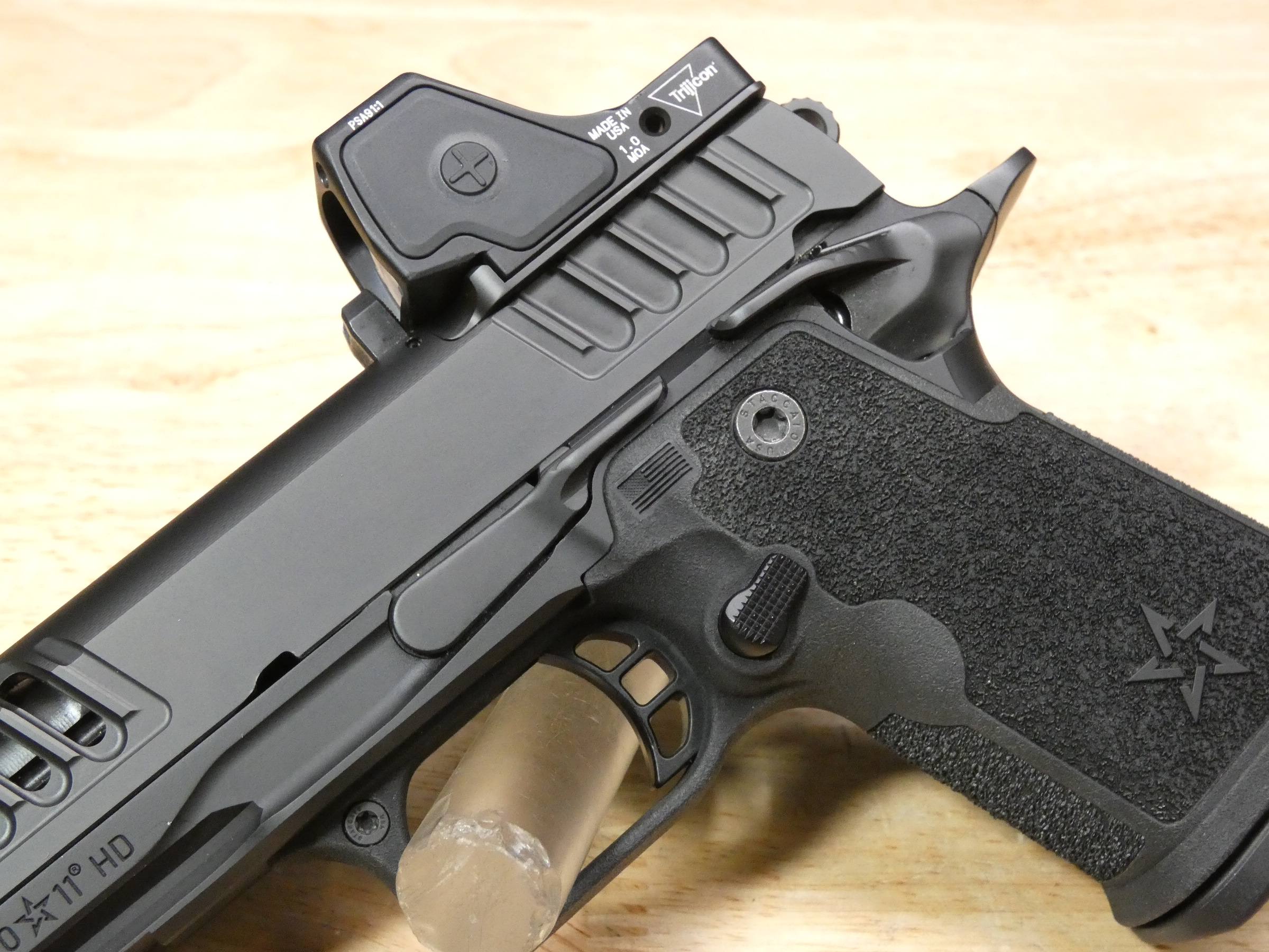 LIKE NEW Staccato HD C3.6 2011 DLC - 9mm - Trijicon RMR HD & MUCH MORE ...