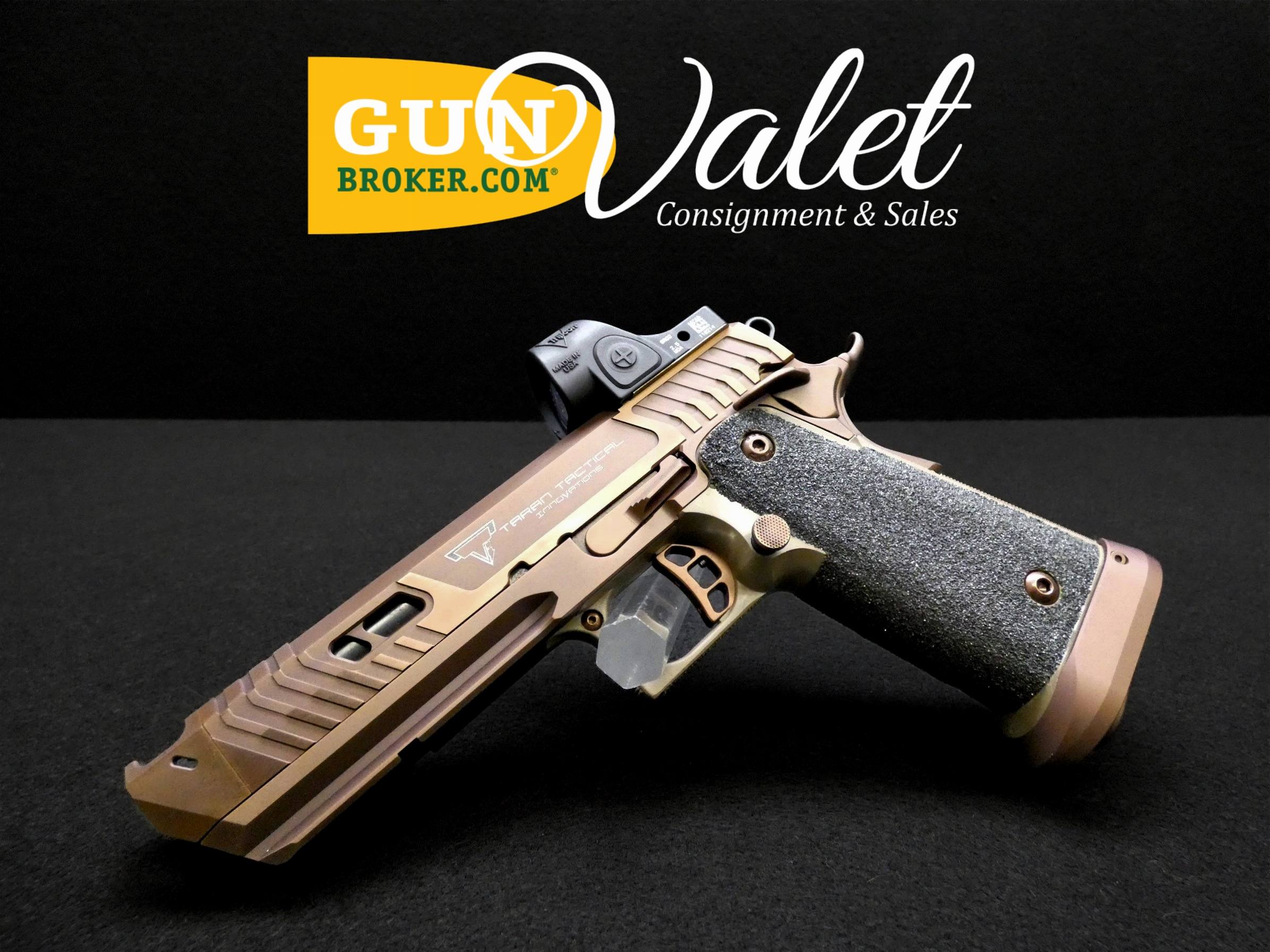 Taran Tactical Sand Viper 2011 - 9mm - XLNT w/ Trijicon SRO & MORE - C-img-0