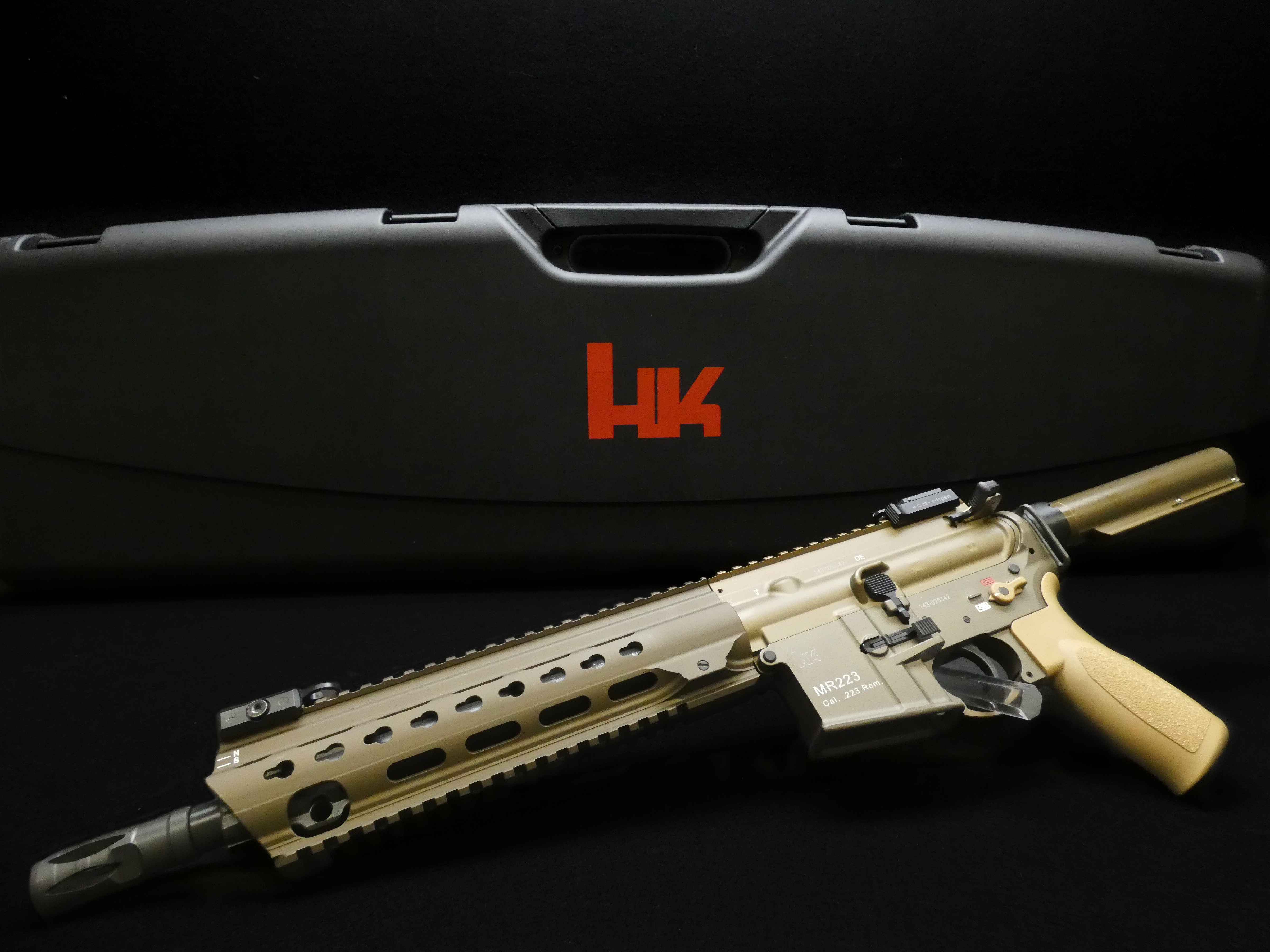 Heckler & Koch MR223A3 FDE - 5.56 NATO - H&K HK MR 223 Pistol w/ OG Case -C-img-1