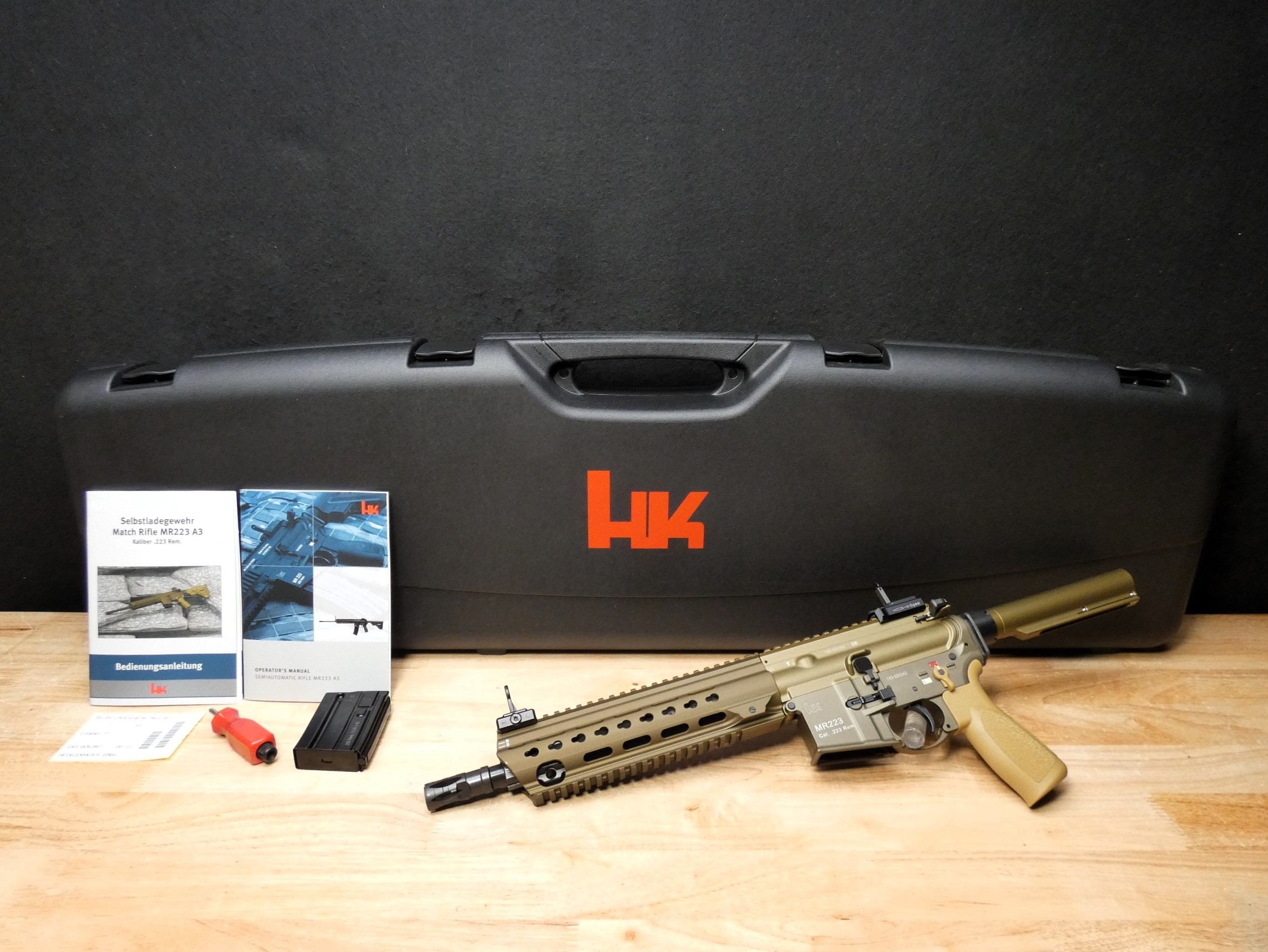Heckler & Koch MR223A3 FDE - 5.56 NATO - H&K HK MR 223 Pistol w/ OG Case -C-img-2