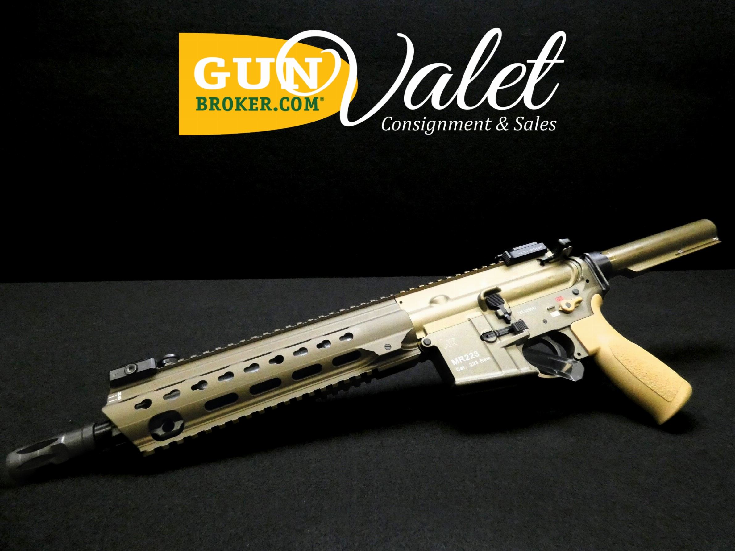 Heckler & Koch MR223A3 FDE - 5.56 NATO - H&K HK MR 223 Pistol w/ OG Case -C-img-0