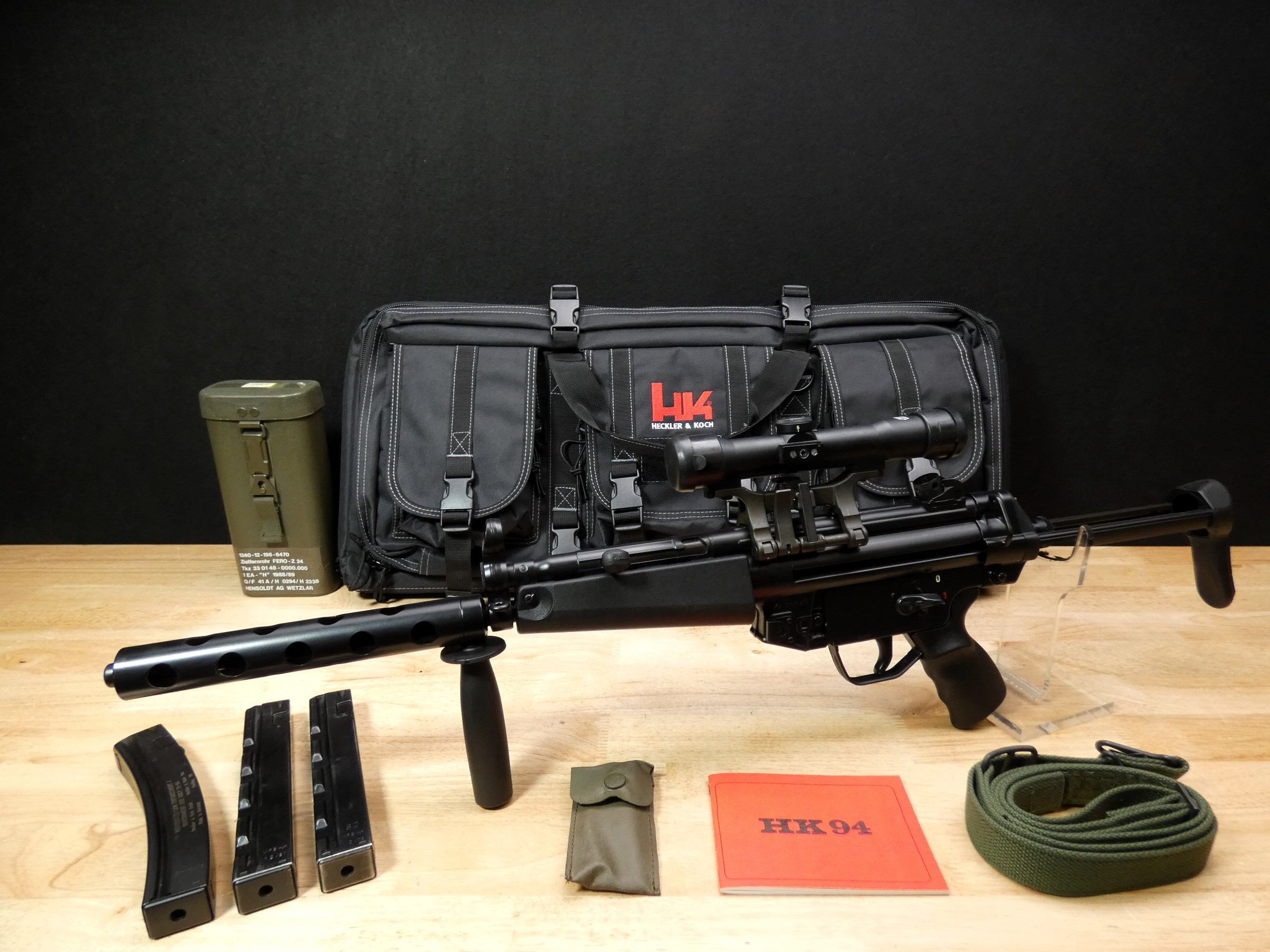 CLEAN PRE-BAN Heckler & Koch HK 94 - 9mm - MFG 1986 - Civilian MP5 HK94 - C-img-2