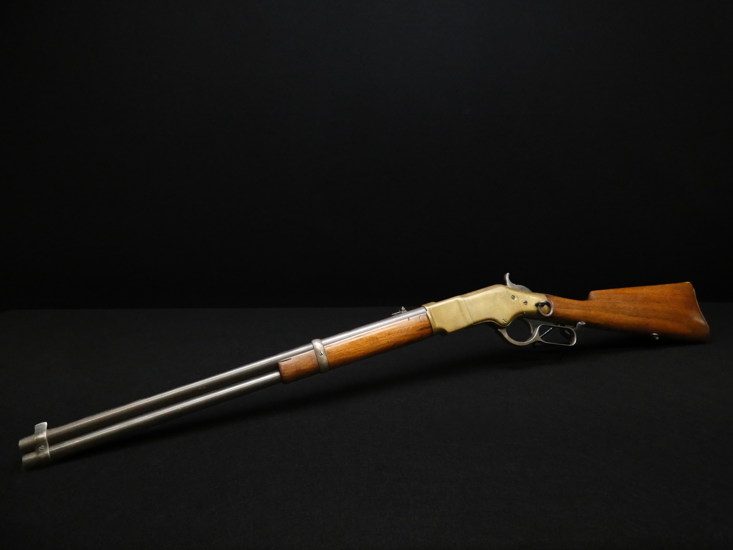 CLEAN Winchester 1866 Yellowboy Saddle Ring Carbine - .44 Henry RF - SRC -C-img-1