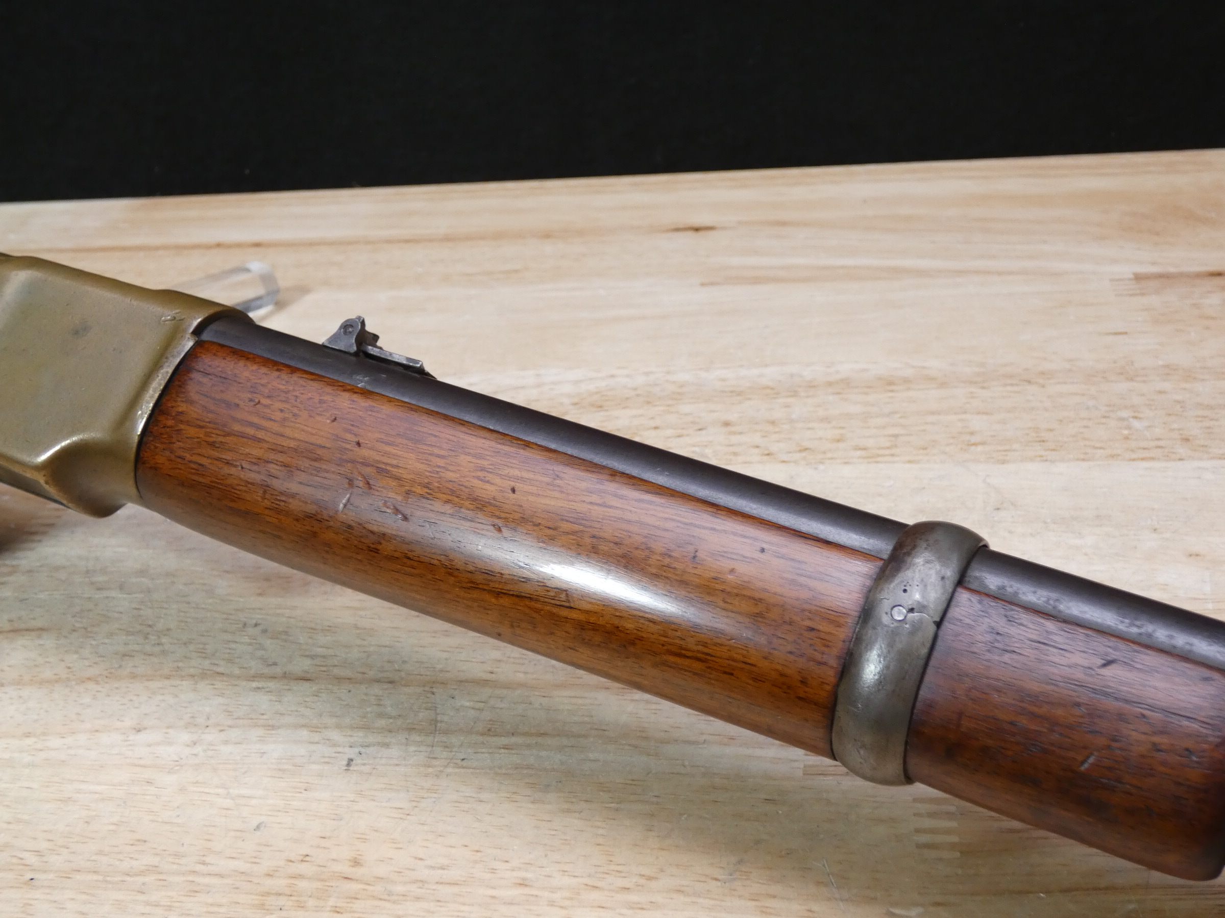 CLEAN Winchester 1866 Yellowboy Saddle Ring Carbine - .44 Henry RF - SRC -C-img-23