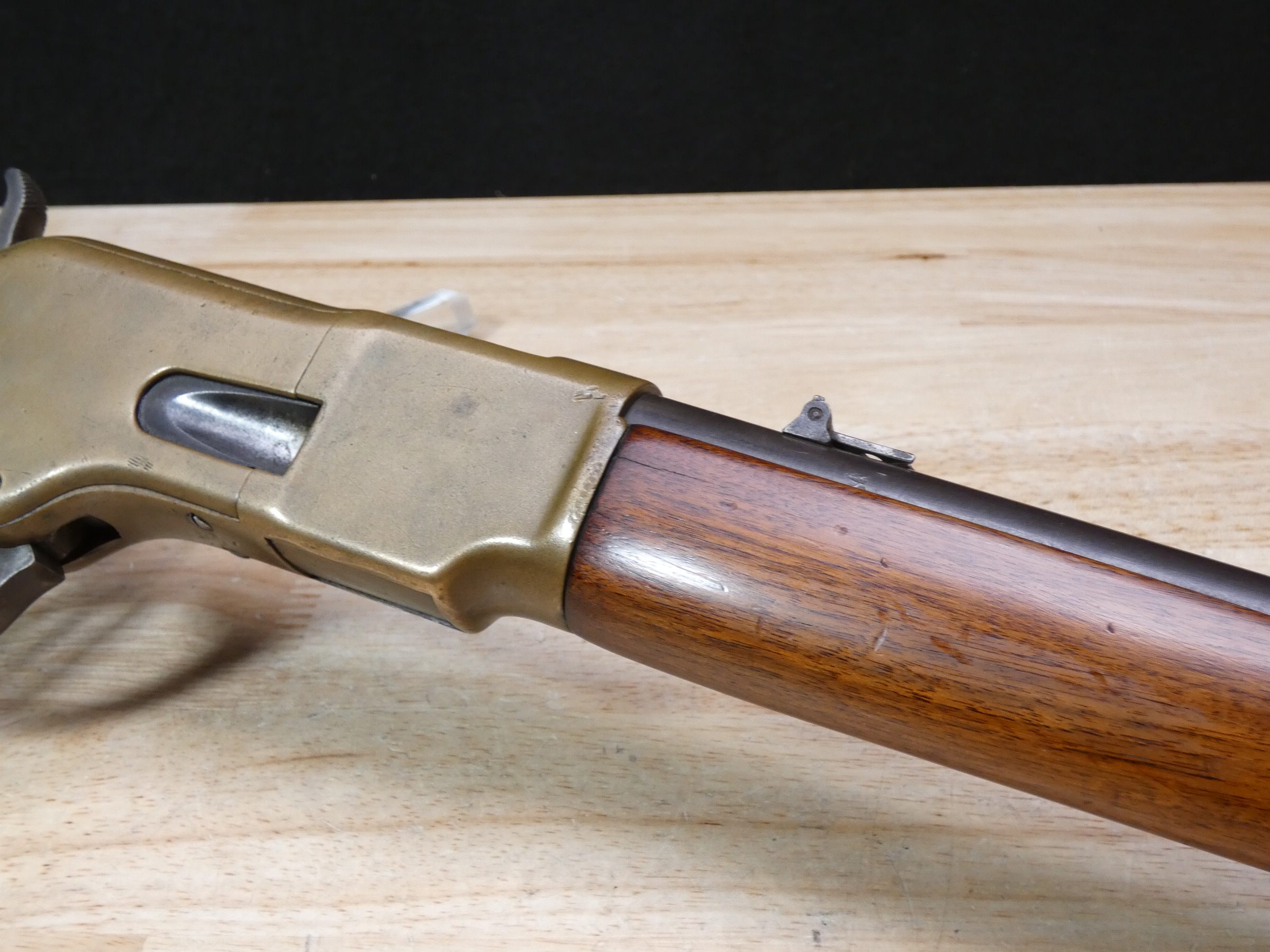 CLEAN Winchester 1866 Yellowboy Saddle Ring Carbine - .44 Henry RF - SRC -C-img-24