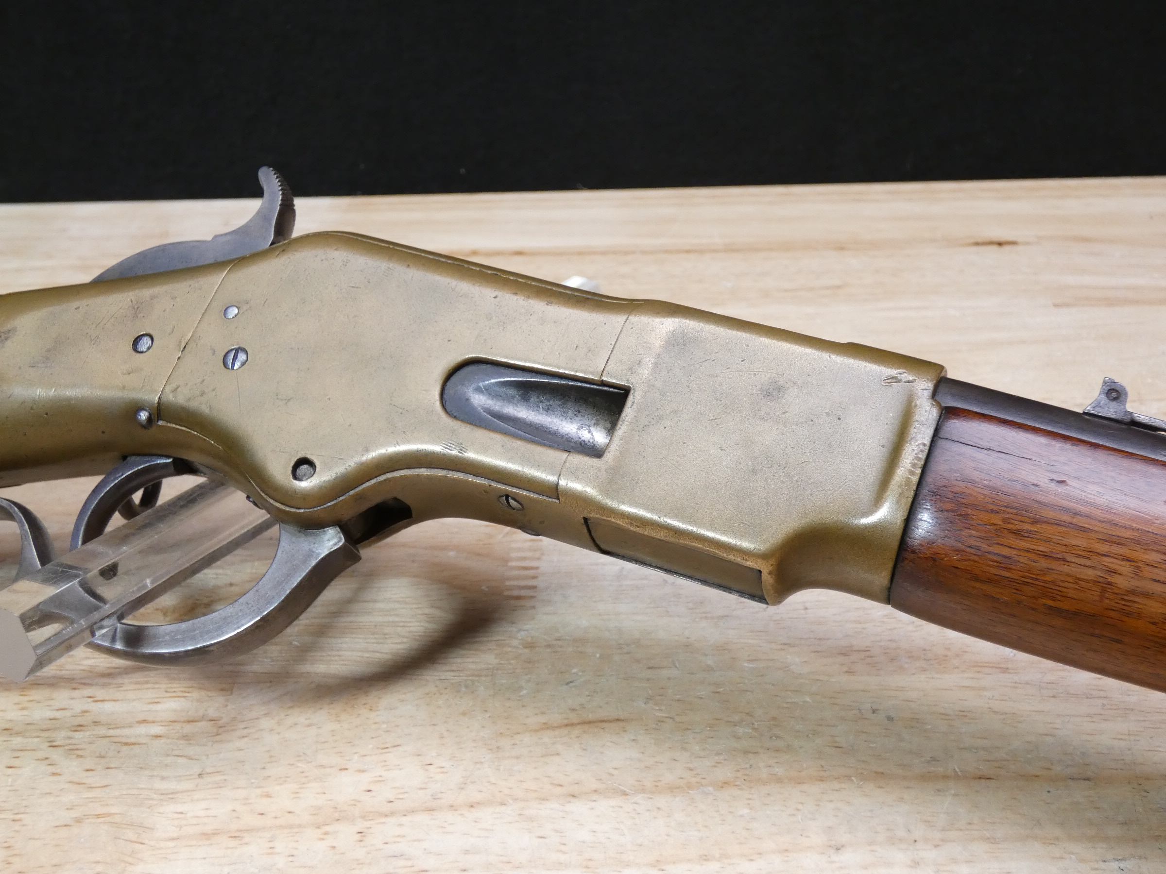 CLEAN Winchester 1866 Yellowboy Saddle Ring Carbine - .44 Henry RF - SRC -C-img-25