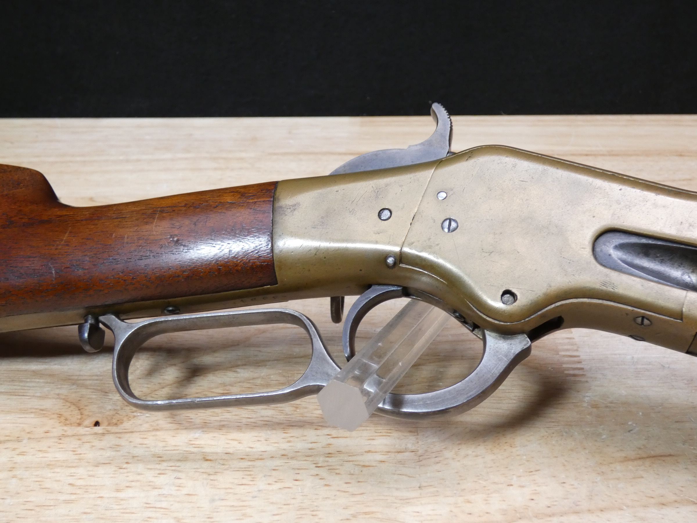 CLEAN Winchester 1866 Yellowboy Saddle Ring Carbine - .44 Henry RF - SRC -C-img-26
