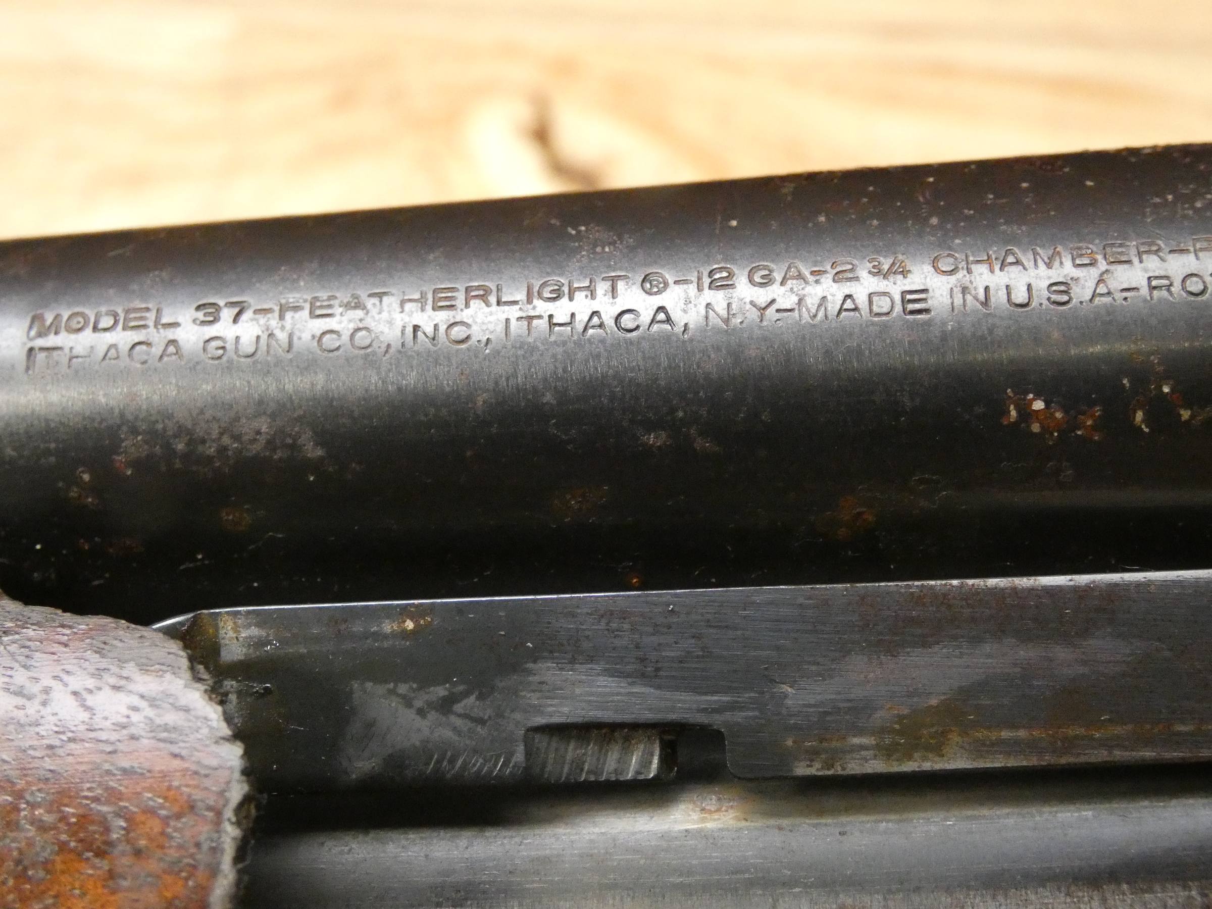 Ithaca Model 37 Featherlight - 12 Gauge - Classic Pump Action - Full Choke!-img-29