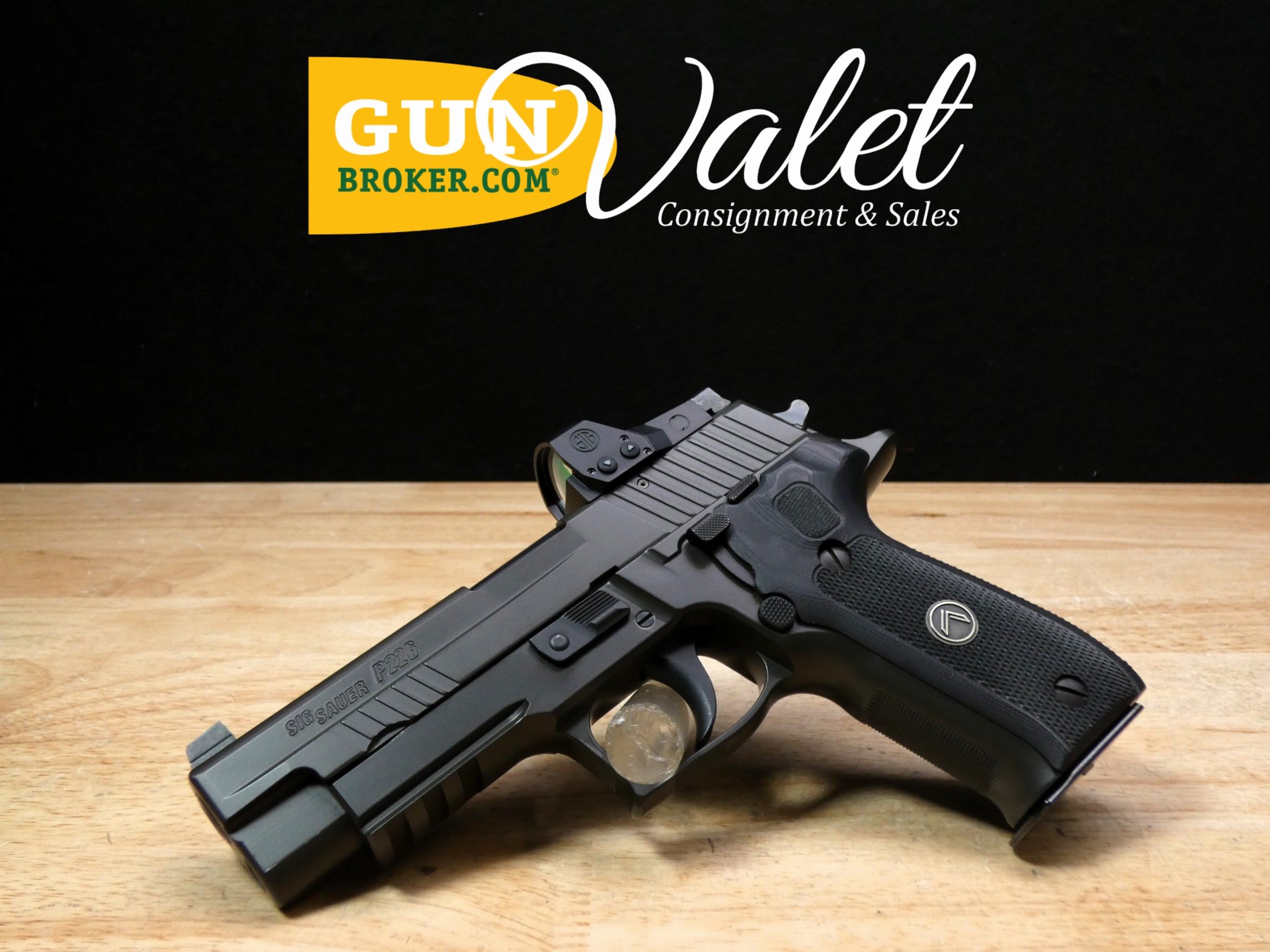 Sig Sauer P226 Legion - 9mm - XLNT w/ Romeo 1 Pro Red Dot - C -img-0