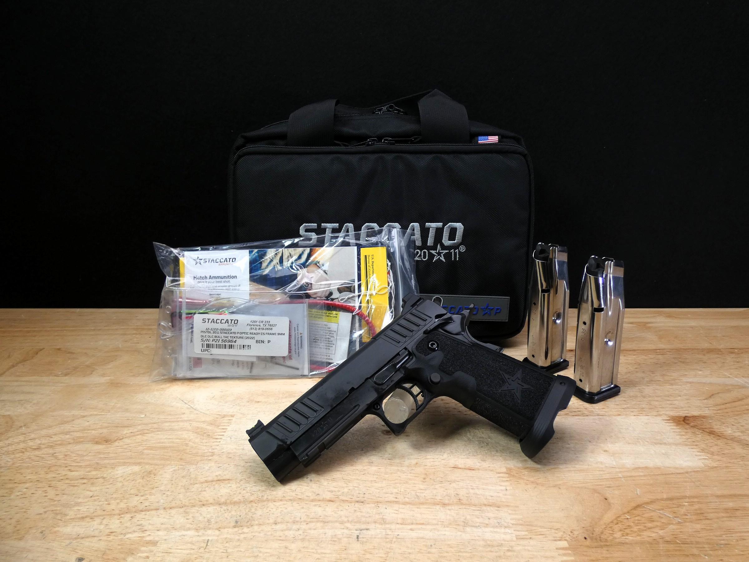 Staccato P 2011 - 9mm - STI DLC BBL - XLNT w/ 2 MAGS - Optic Ready - 1911-img-1