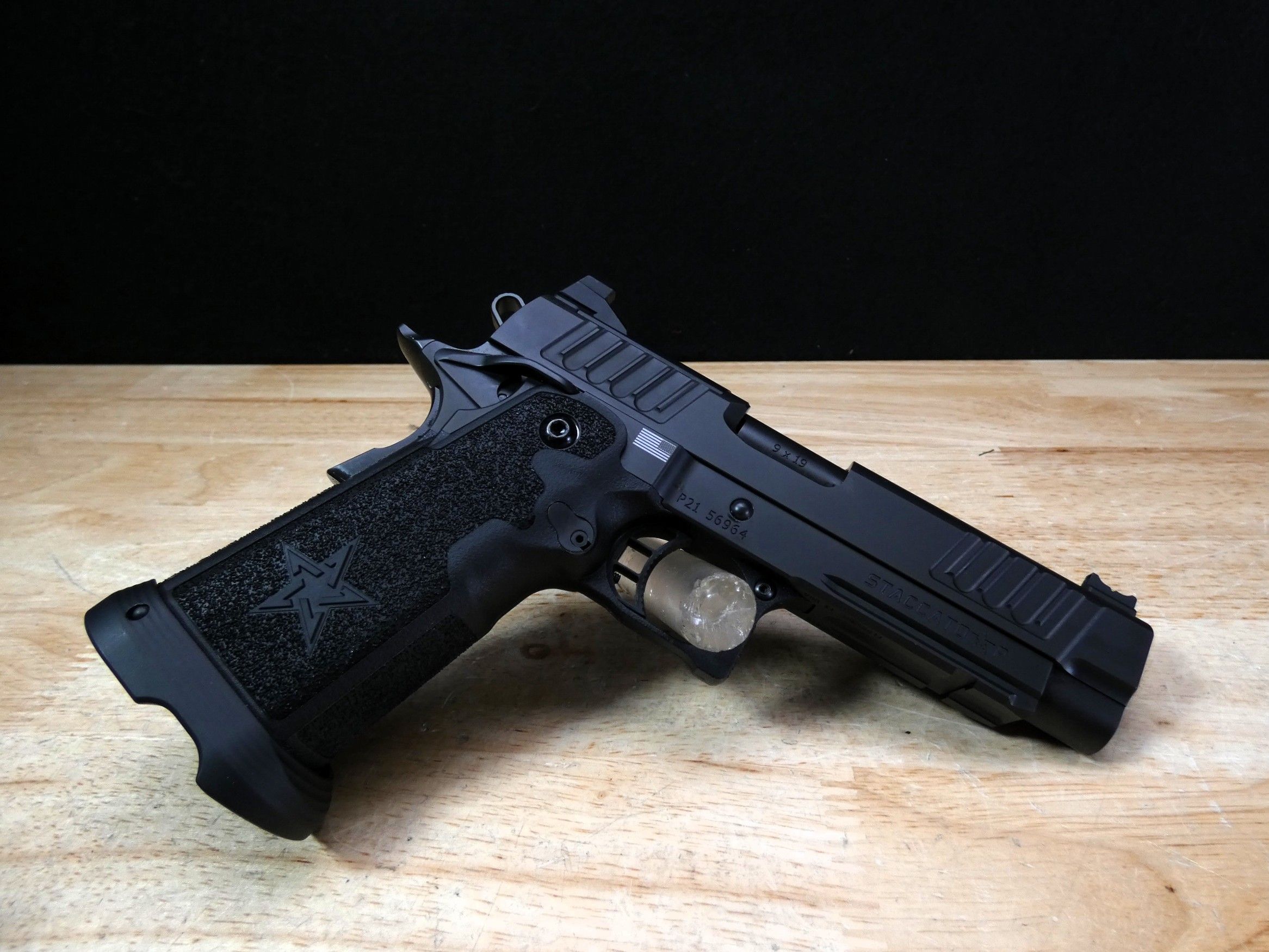 Staccato P 2011 - 9mm - STI DLC BBL - XLNT w/ 2 MAGS - Optic Ready - 1911-img-11