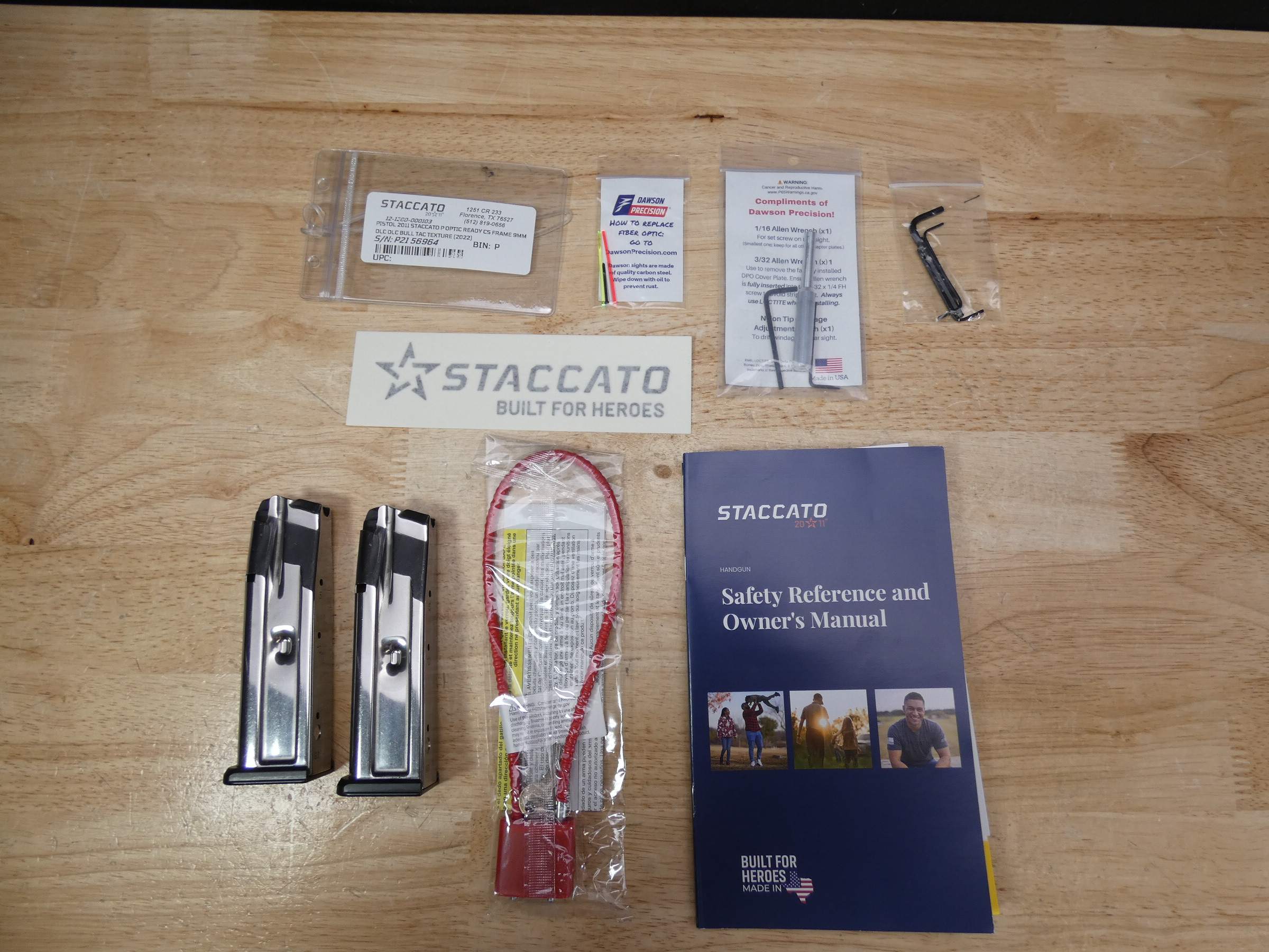 Staccato P 2011 - 9mm - STI DLC BBL - XLNT w/ 2 MAGS - Optic Ready - 1911-img-20
