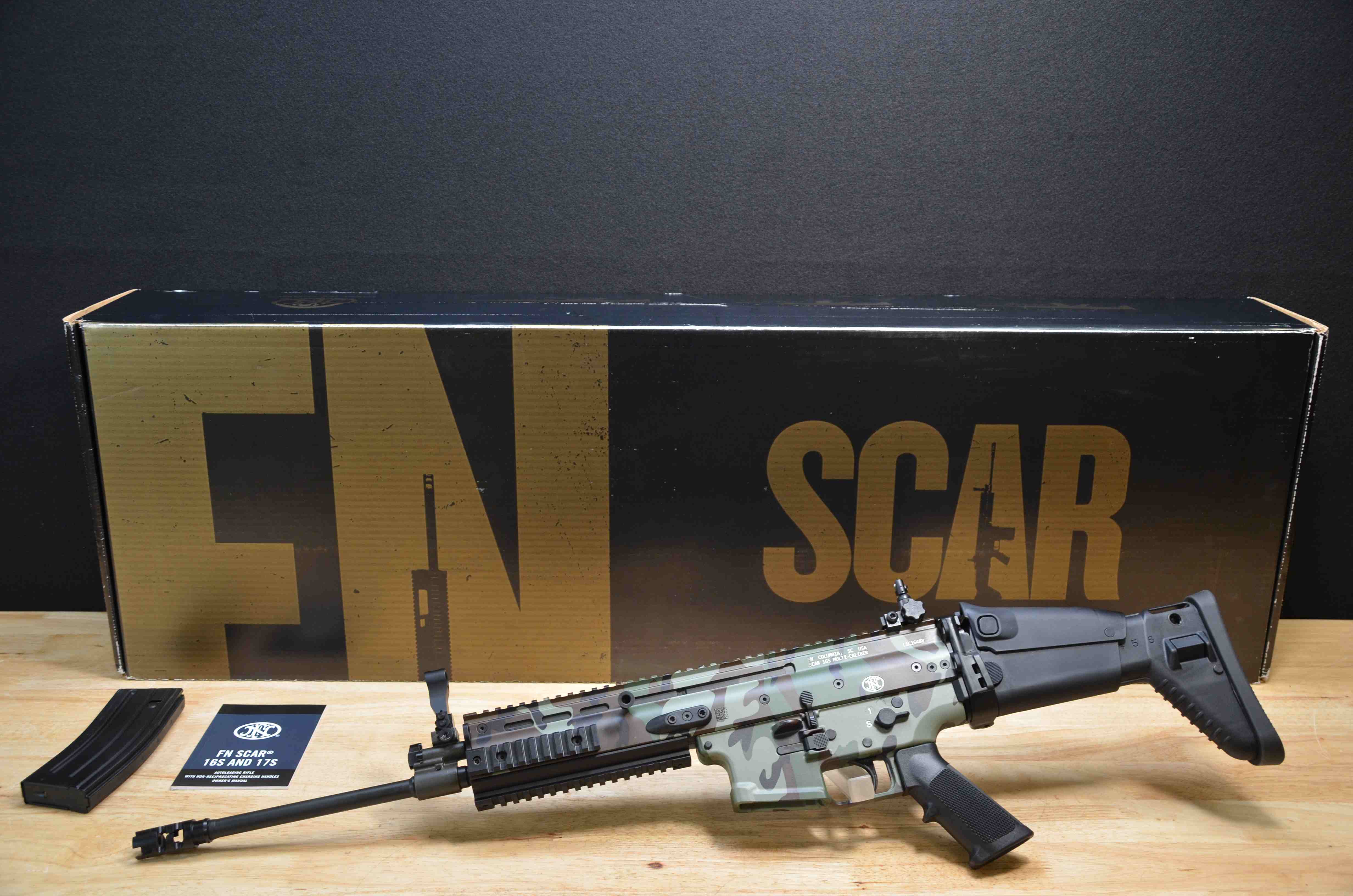LIMITED EDITION FN SCAR 16S M81 Camo NRCH - 5.56 NATO - FNH M 81 - SOCOM -C-img-1