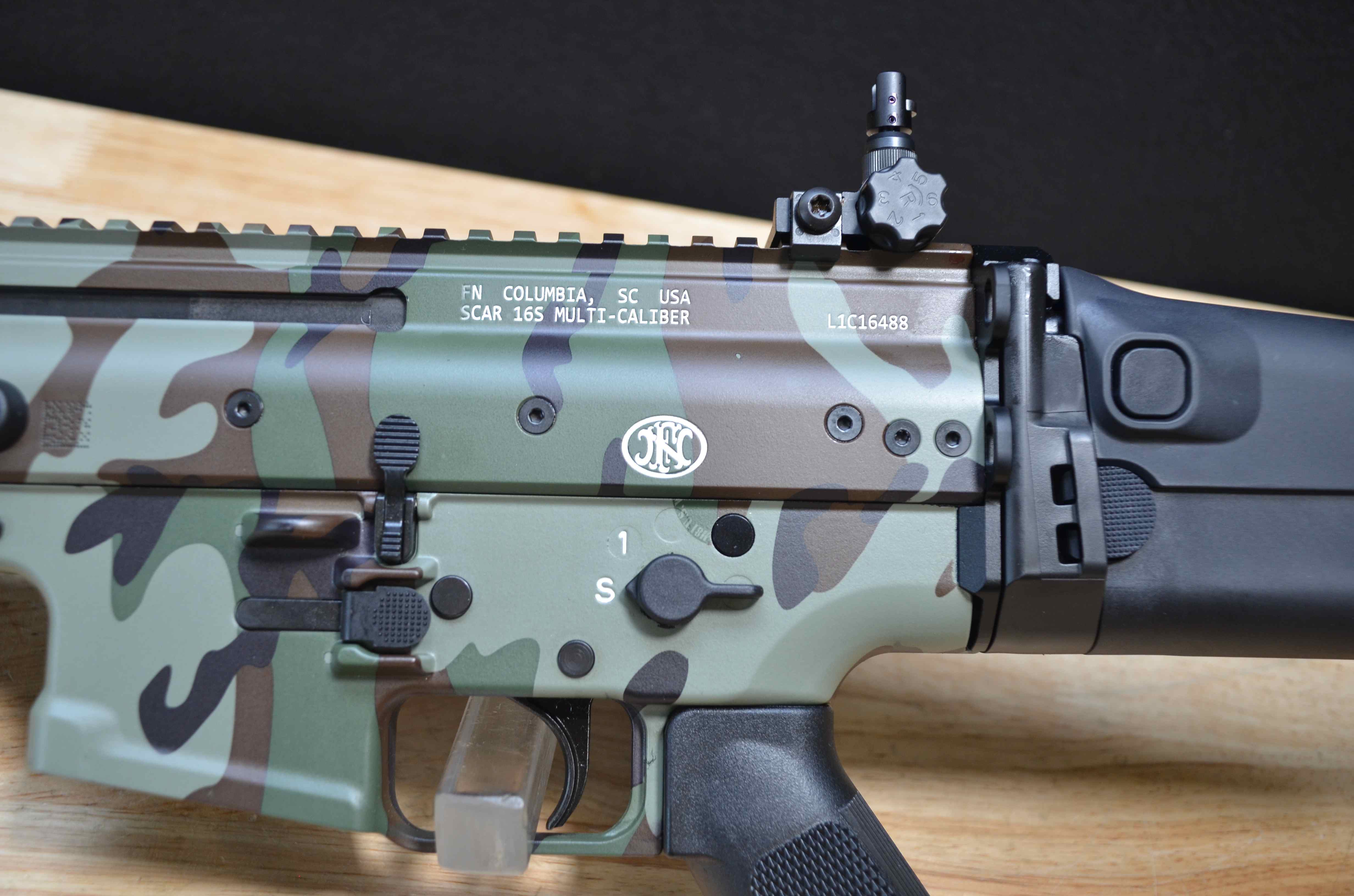 LIMITED EDITION FN SCAR 16S M81 Camo NRCH - 5.56 NATO - FNH M 81 - SOCOM -C-img-5