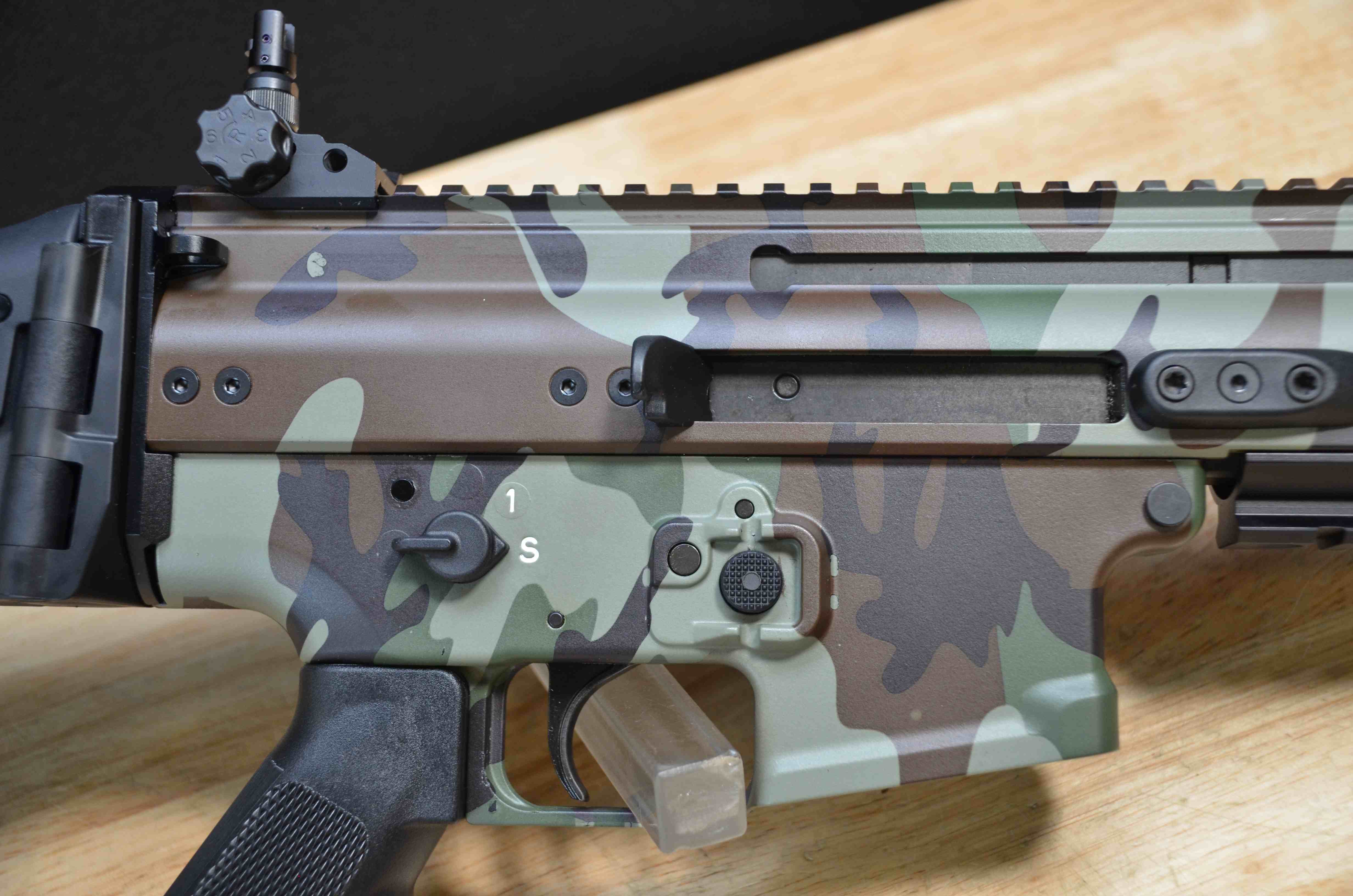 LIMITED EDITION FN SCAR 16S M81 Camo NRCH - 5.56 NATO - FNH M 81 - SOCOM -C-img-17